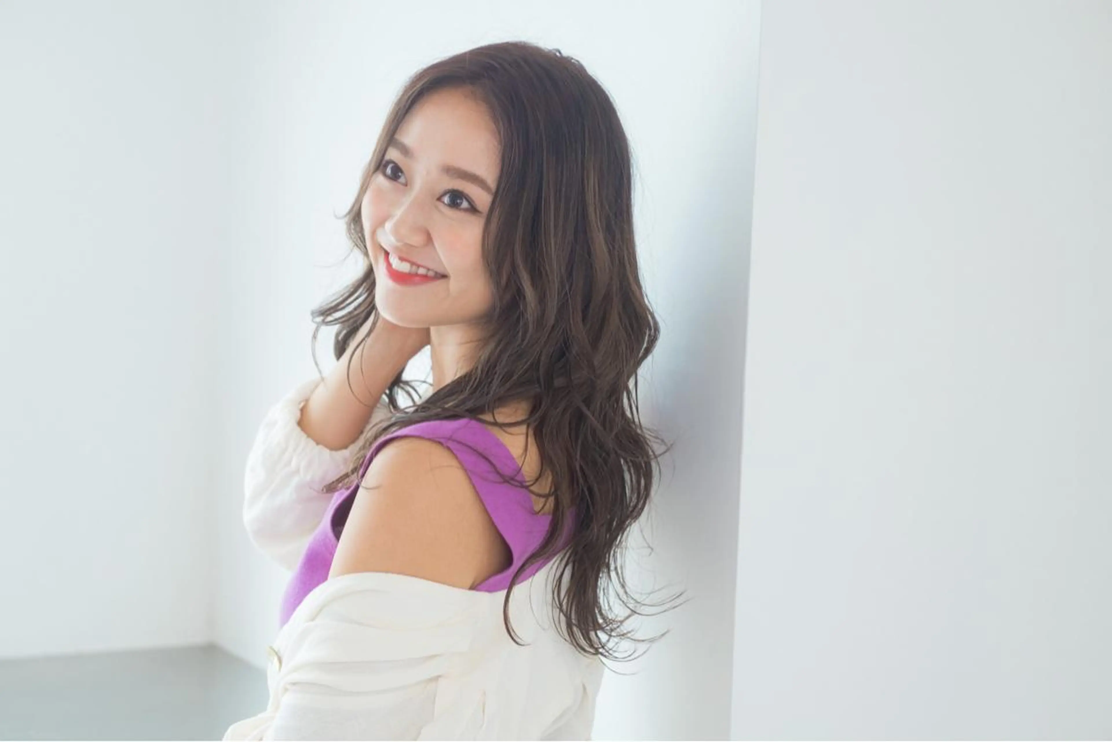 セミロング カット ヘアカラー トリートメント 🌟髪質改善ケアカラ ー美髪縮毛矯正y🌟のヘアスタイル