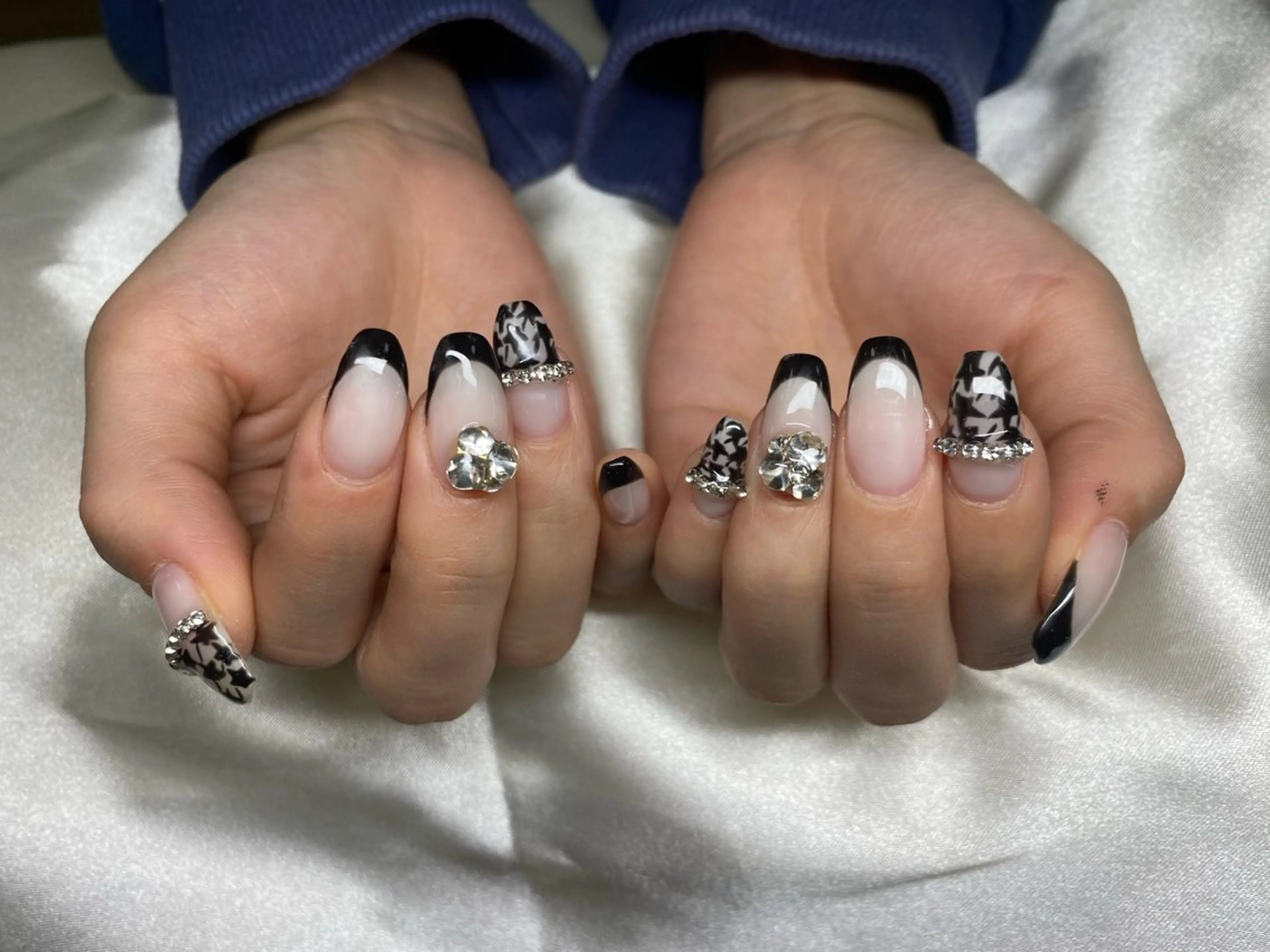 カラー ハンドネイル 宇 田川のネイルデザイン