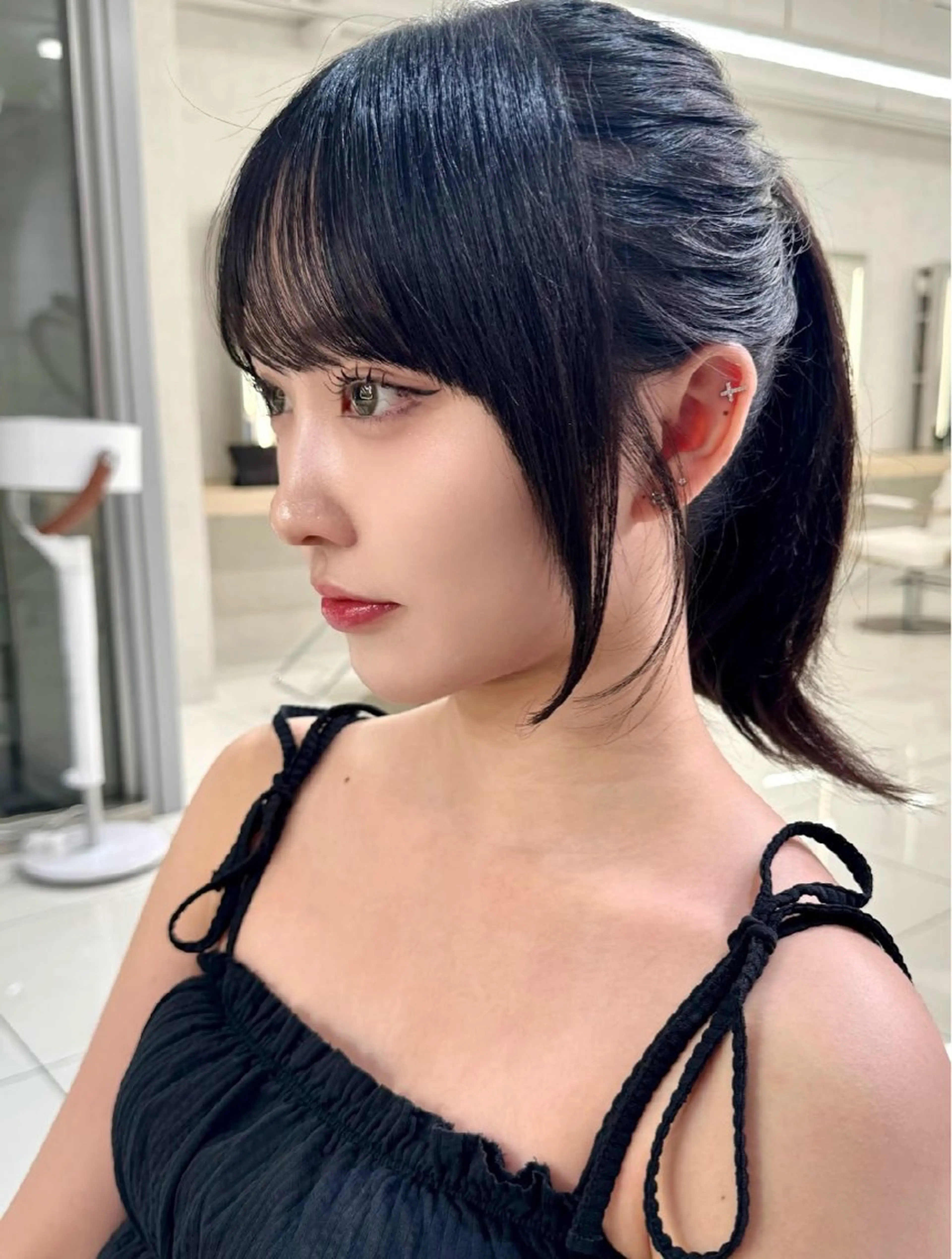 【定期メンテナンスに💞】前髪顔周り縮毛矯正🤍の写真