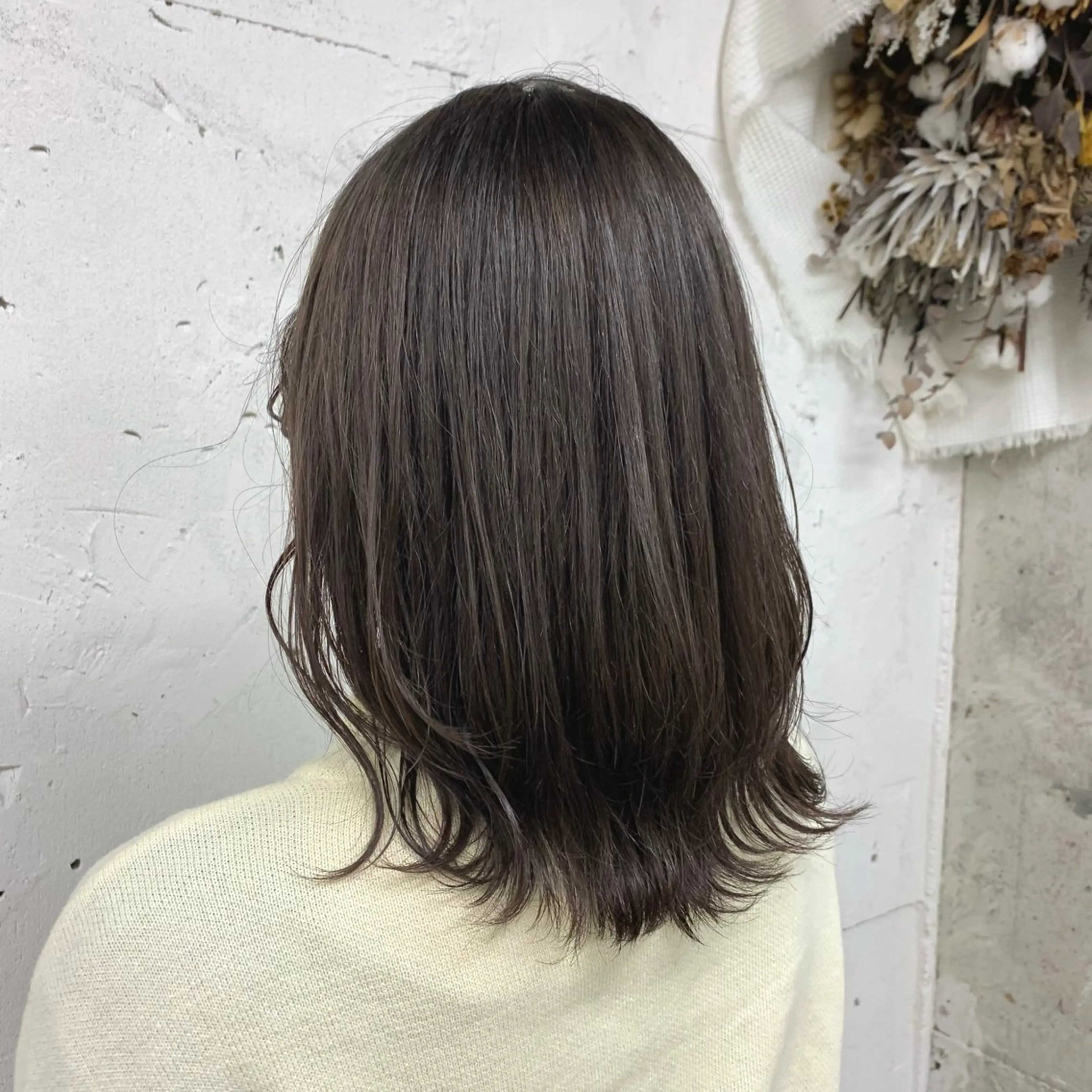 ミディアム カラー Noele hair atelier(ノエルヘアアトリエ)所属・北上ゆい/個性派/ ナチュラルアレンジのヘアスタイル