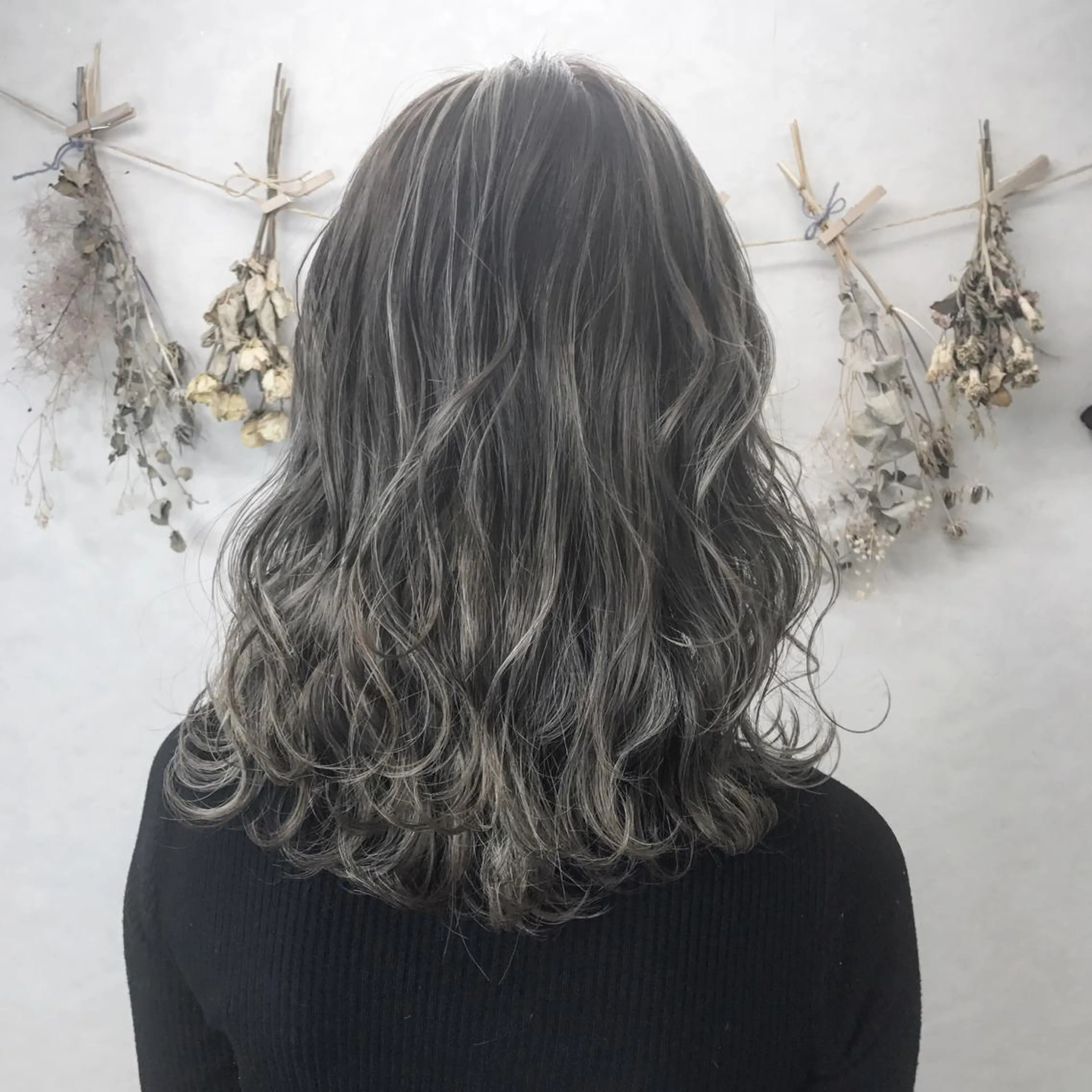 セミロング TATSUYA アートディレクターのヘアスタイル