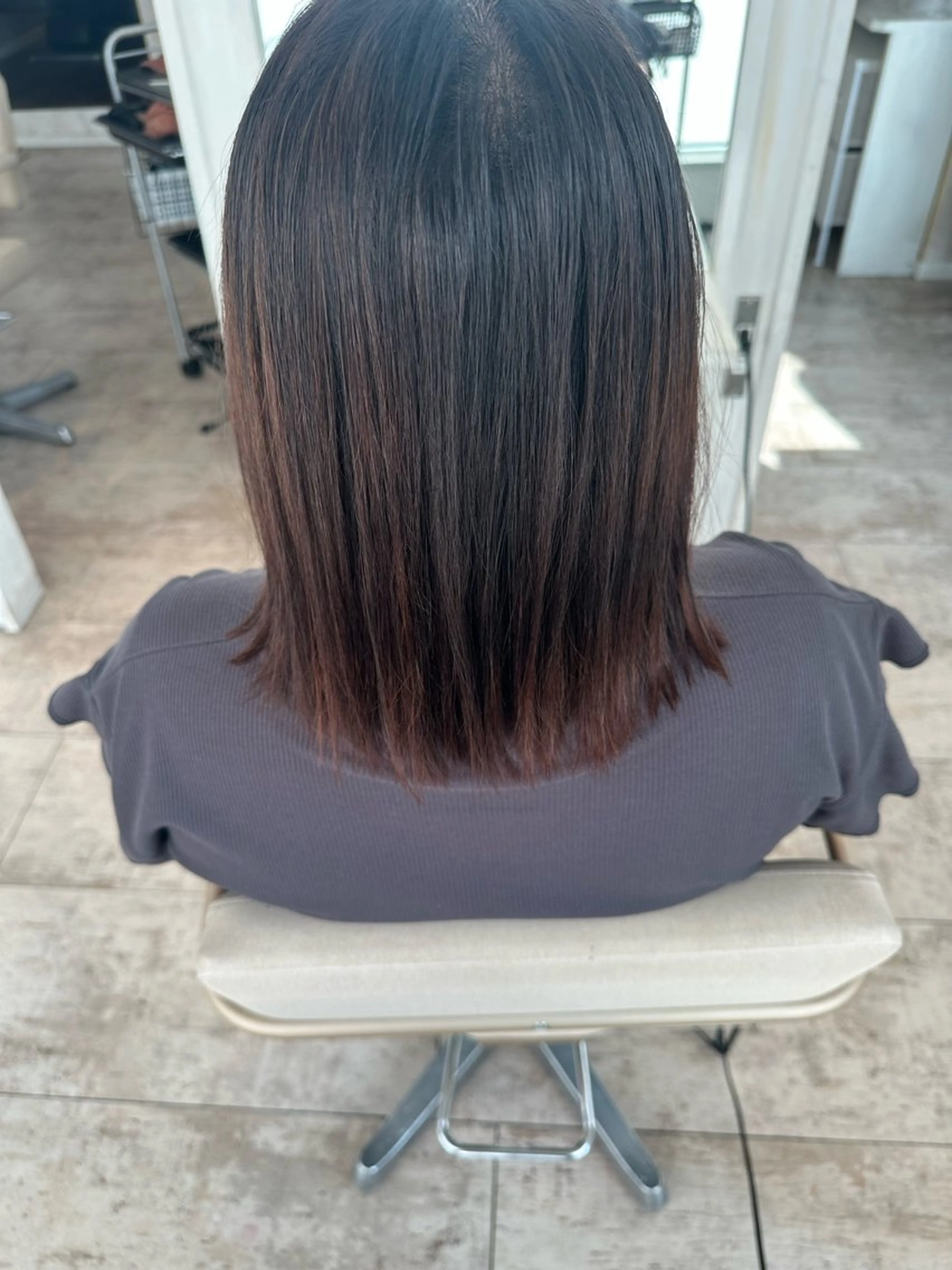 カラー 中坊 琴美のヘアスタイル