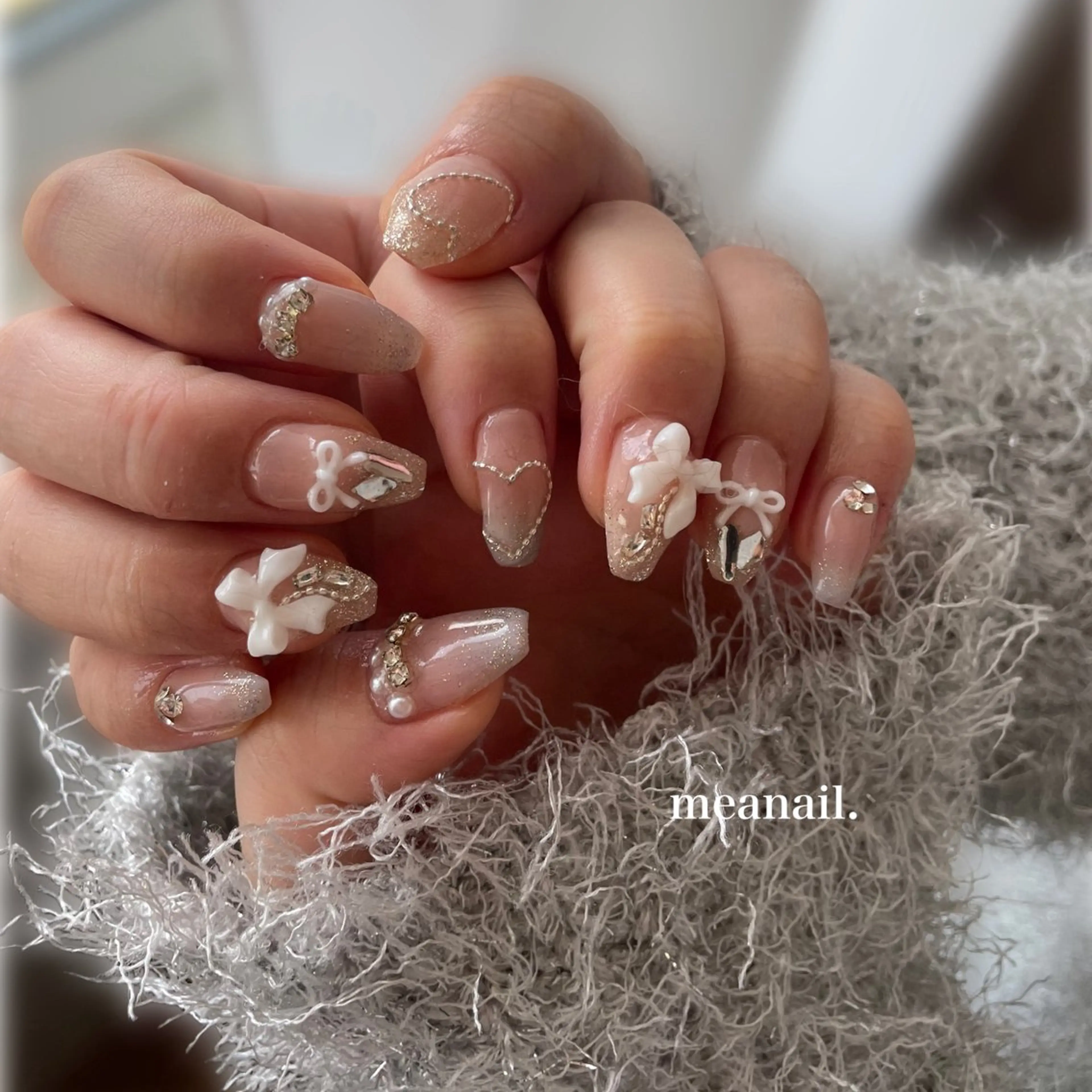 ネイル ワンホンネイル mea nail メアネイルのネイルデザイン