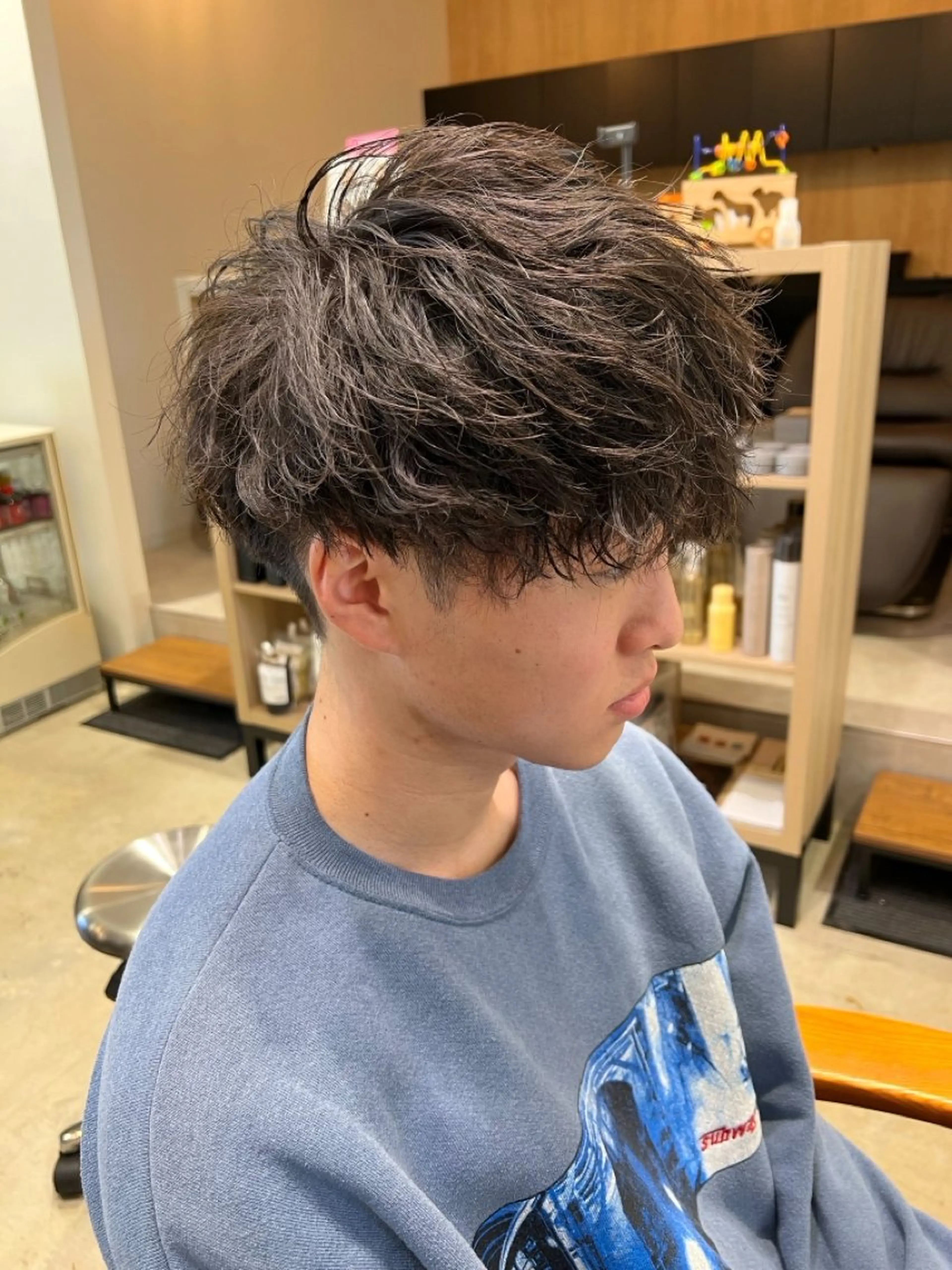 メンズカットの写真