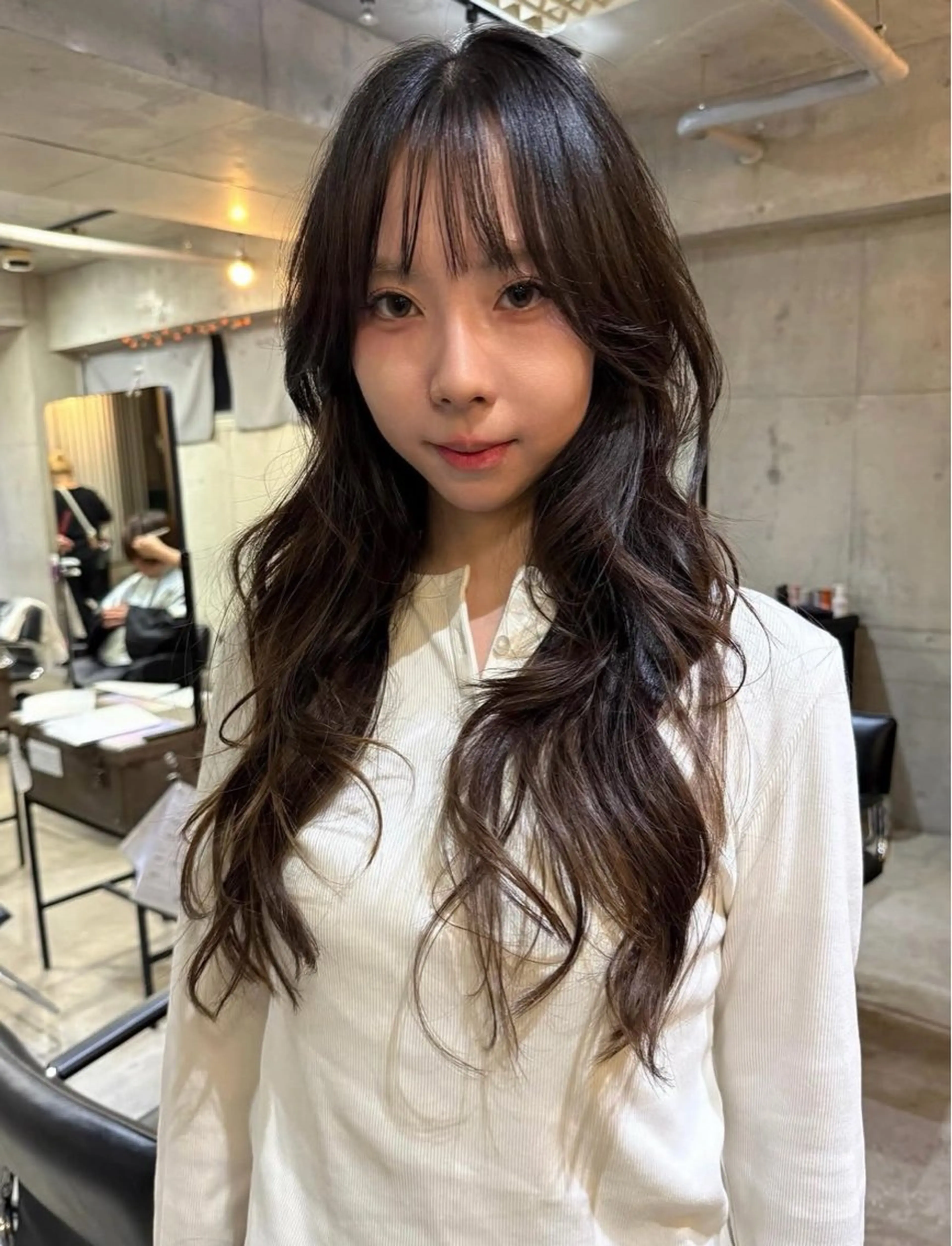 ロング カラー ブラウンカラー 🫧カラーモデル募集 🫧Hiyuのヘアスタイル