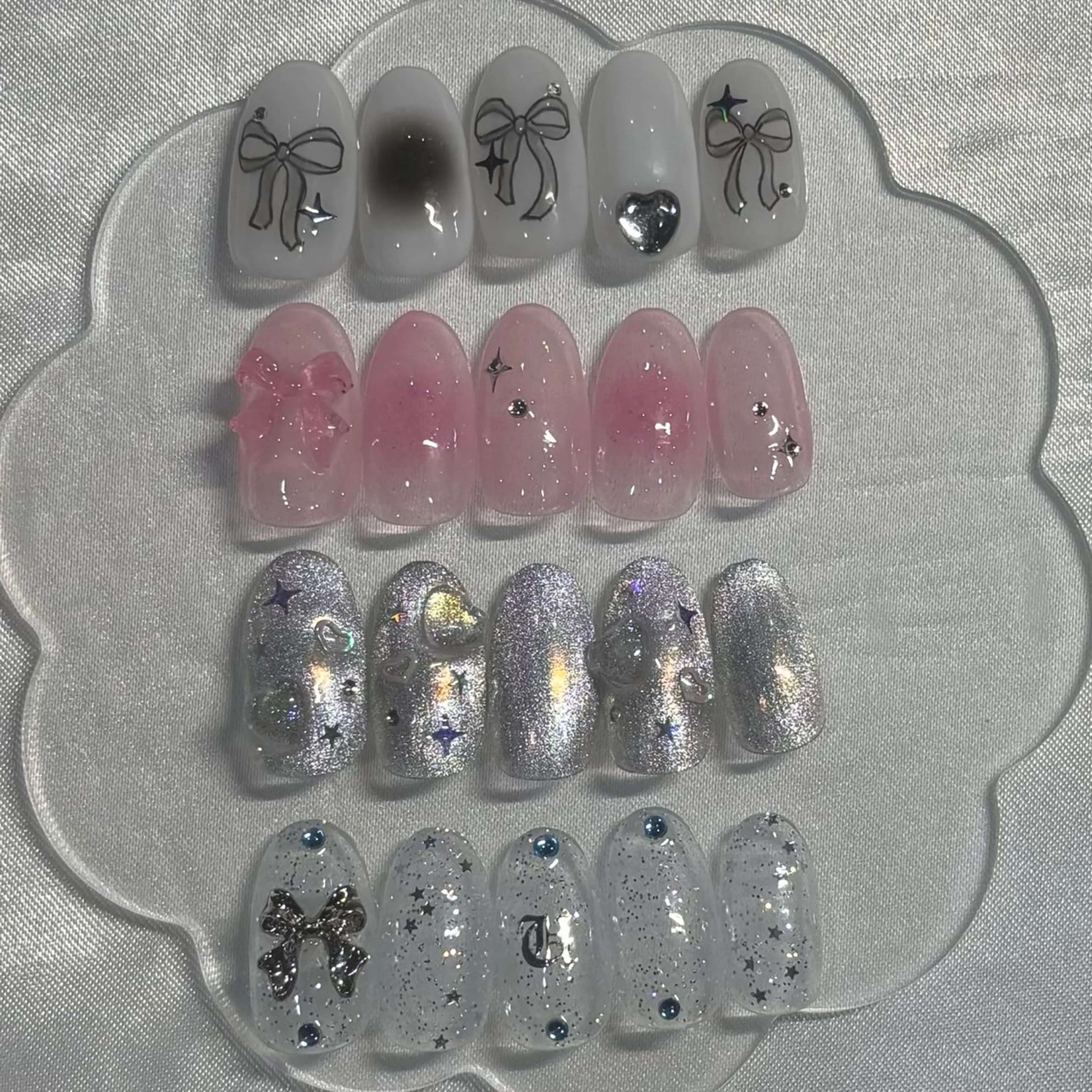 ネイル ガーリー ハンドネイル sharesalon    room59所属・nozomi 🌙のネイルデザイン