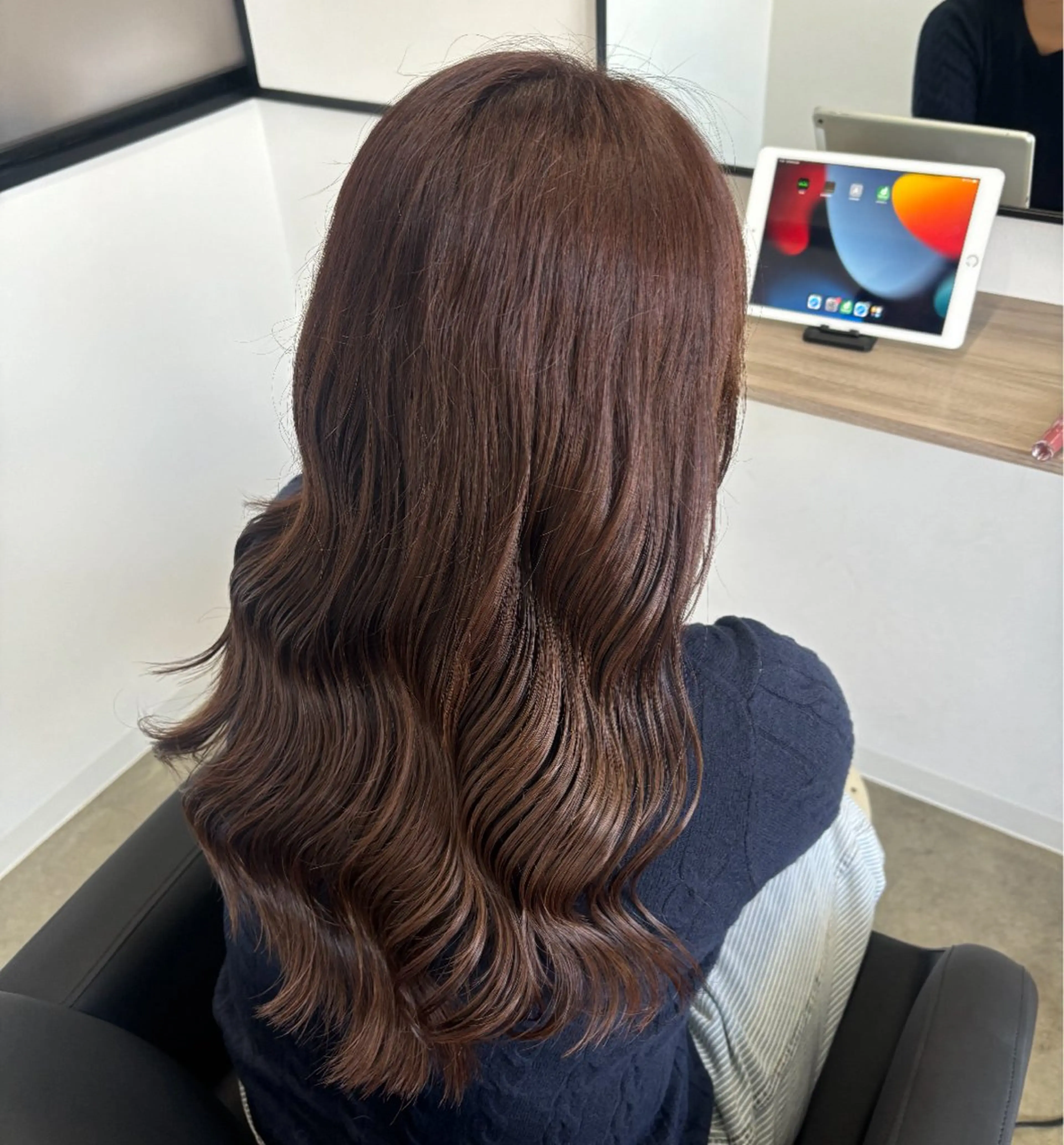 ロング カラー ブリーチ ブラウンカラー 🎀三浦 楓華️️🫧🤍ྀིのヘアスタイル