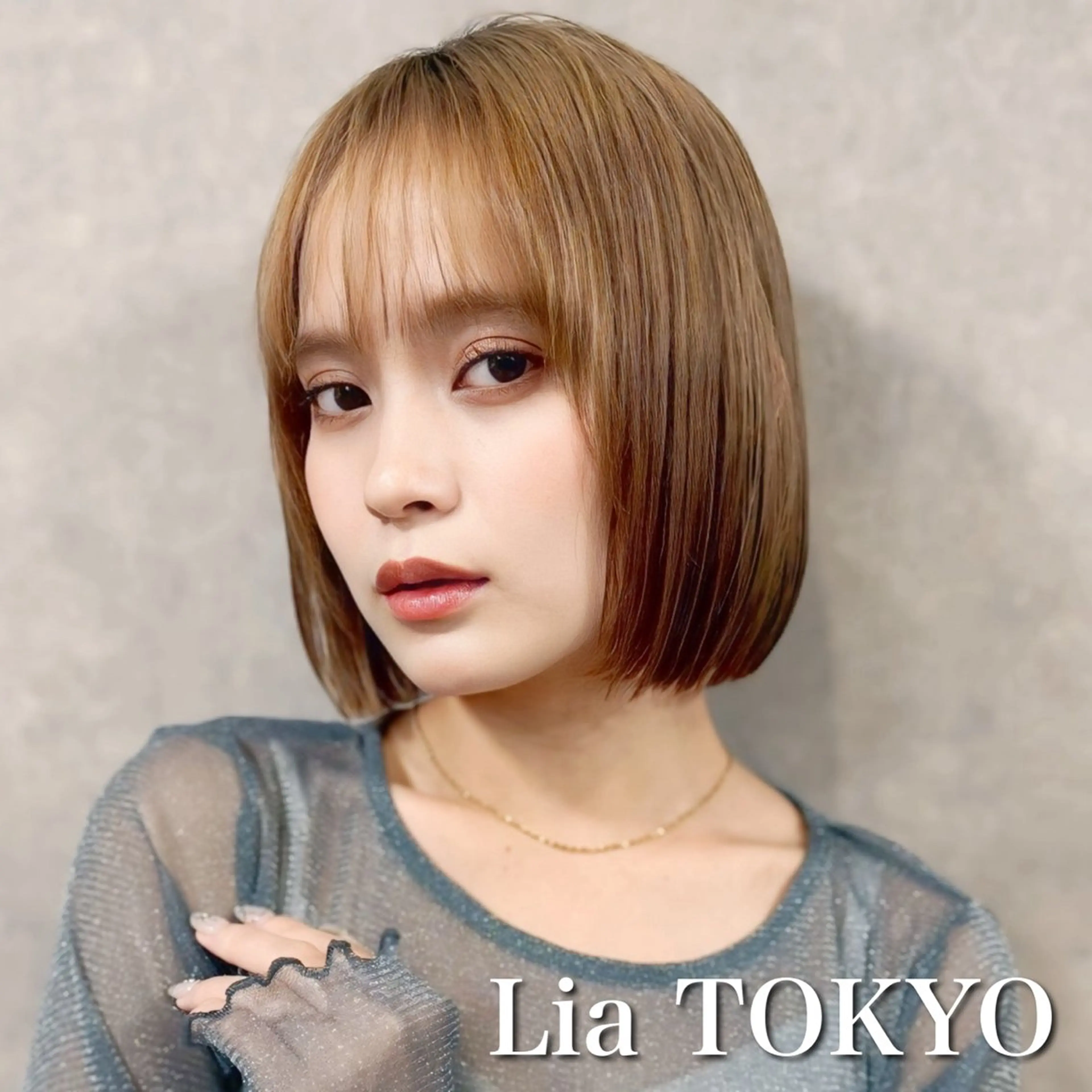 ショート カラー カット ヘアカラー トリートメント Lia TOKYO 門前仲町 徒歩4分のヘアスタイル