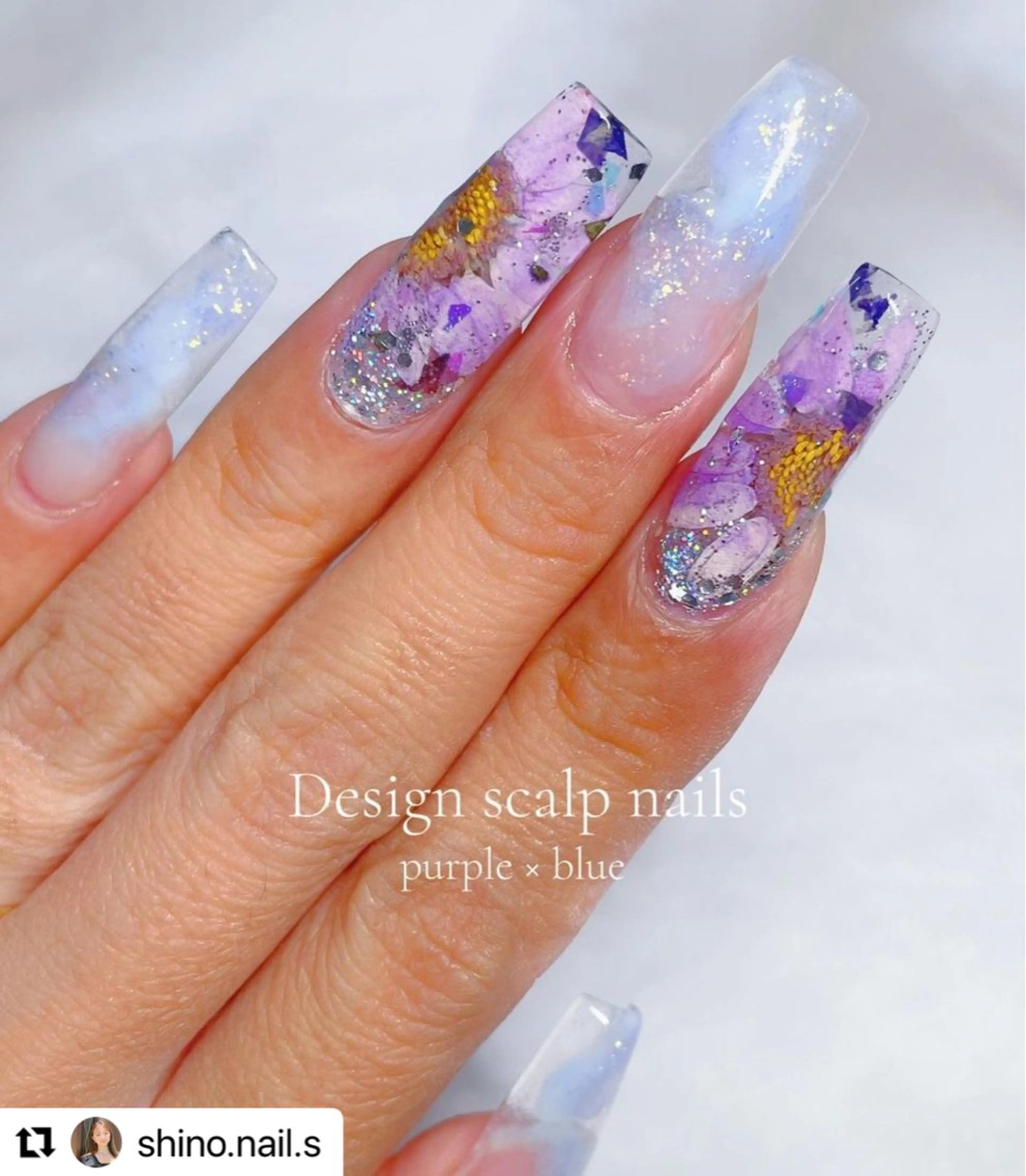 ネイル 関山 志乃のネイルデザイン