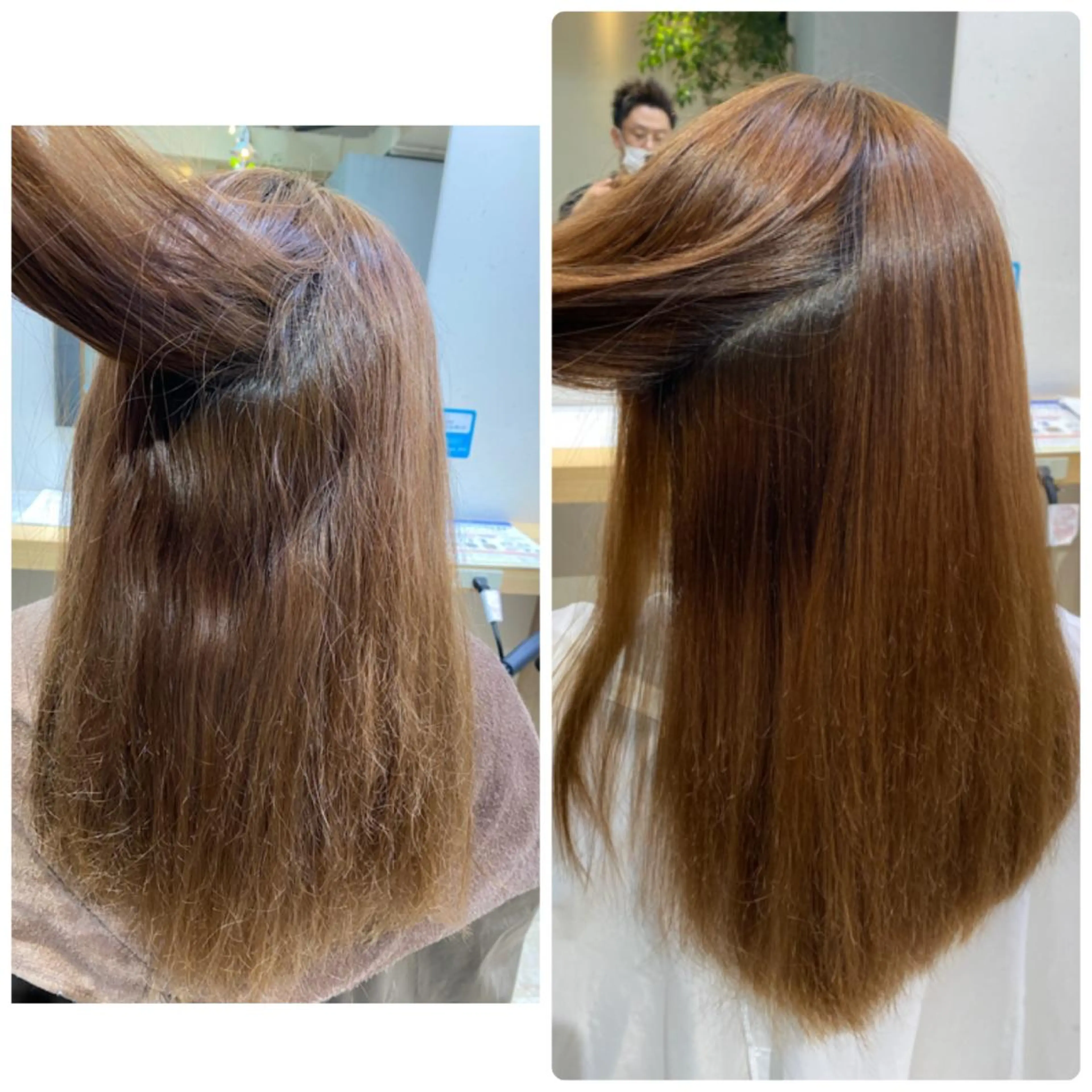 高難易度縮毛矯正　春日井　Soea(ソイア)所属・多久間 喬介のヘアスタイル