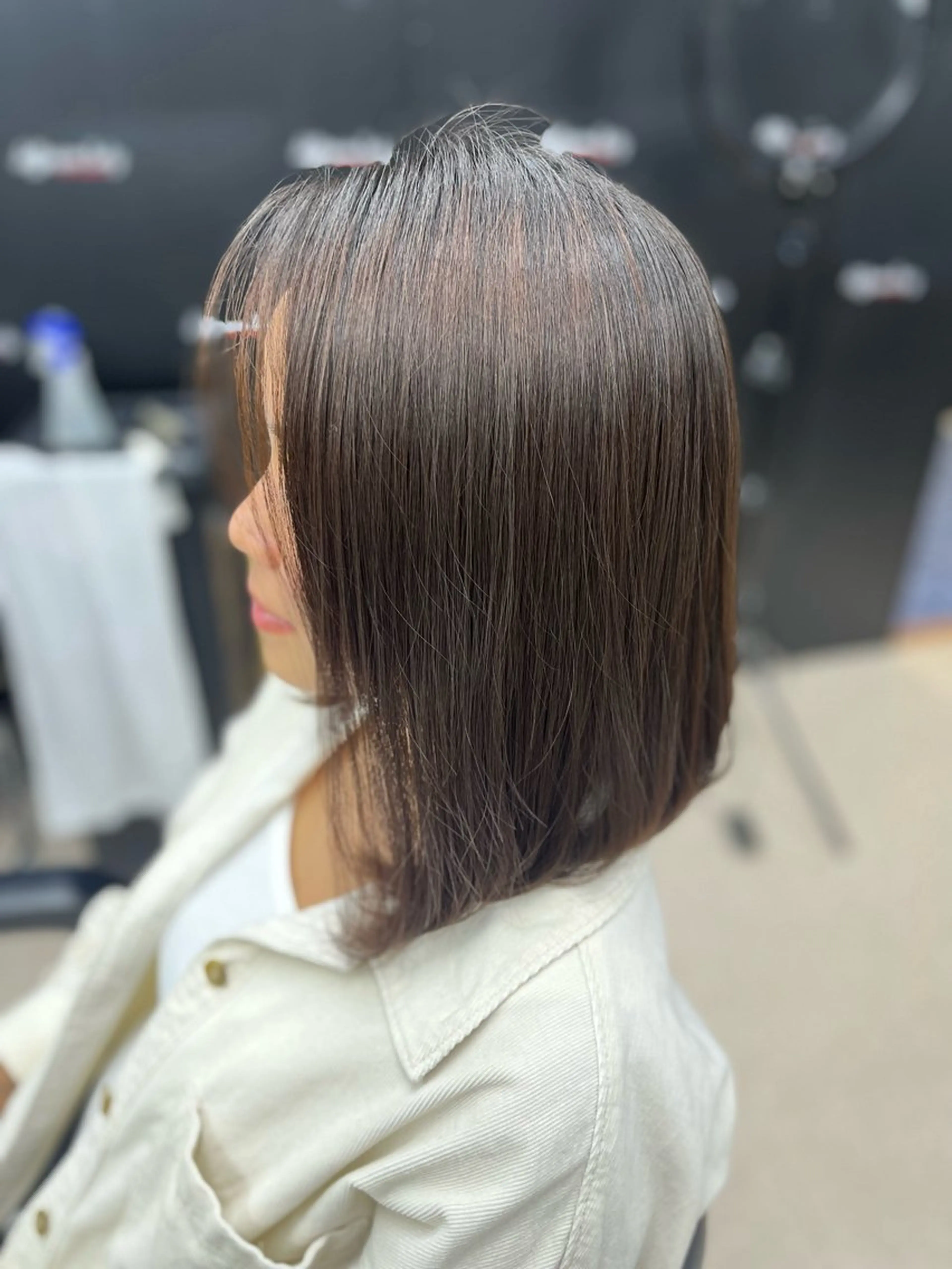 ミディアム Jefferson Luiz Hair Designer所属・Japuska ジャプスカのヘアスタイル