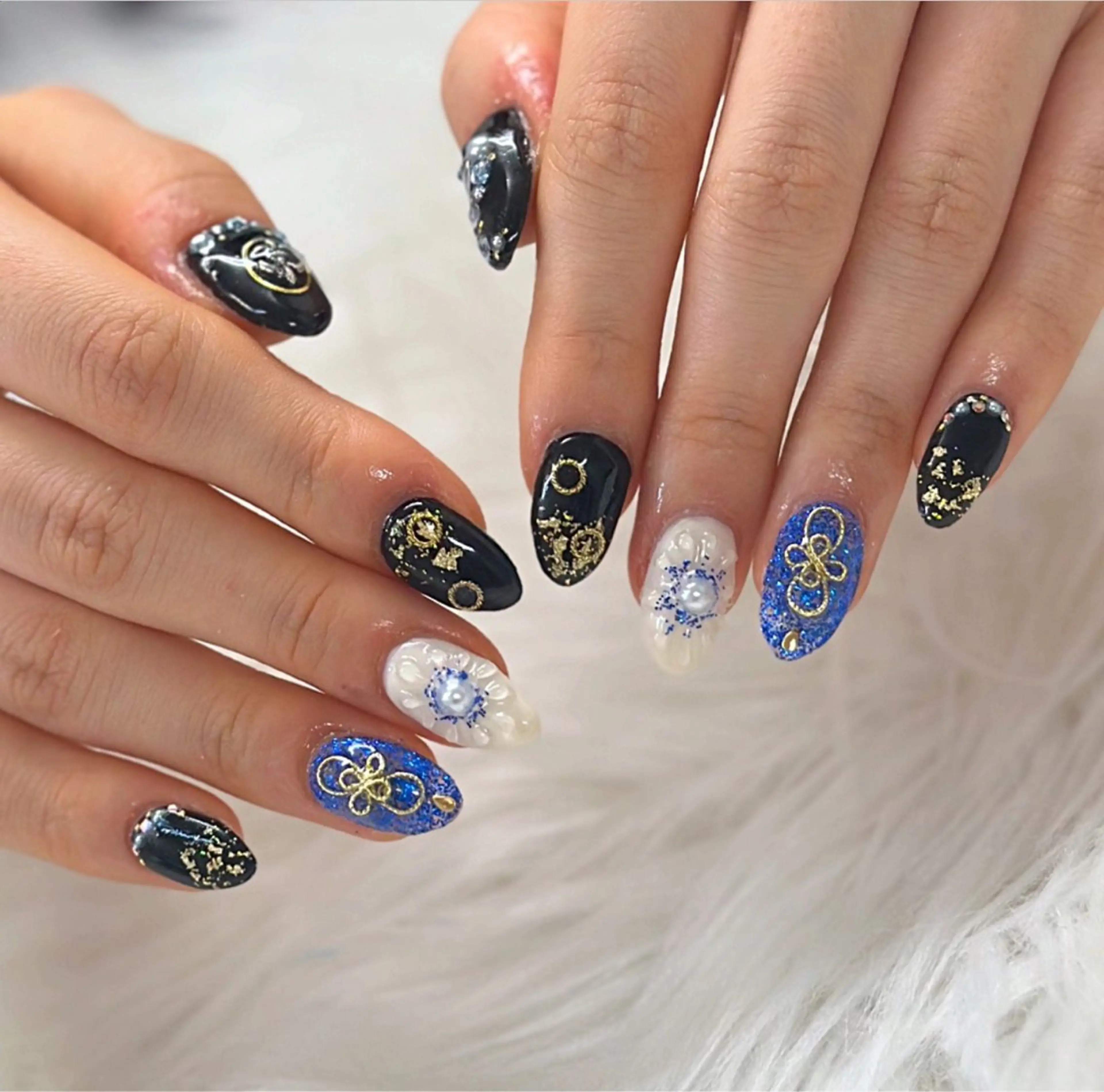 ネイル 富岡 妃奈のネイルデザイン