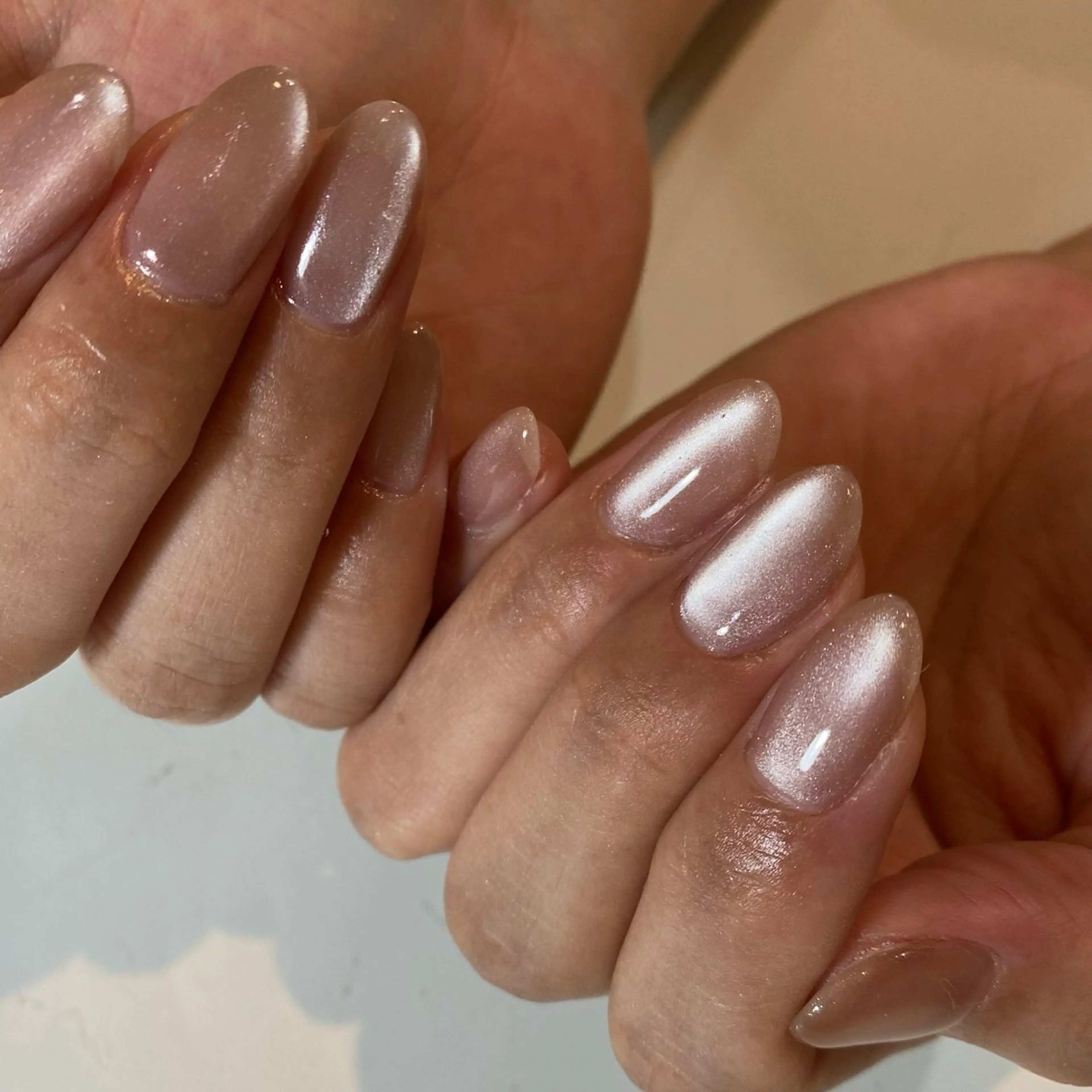 ネイル マグネットネイル ワンカラーネイル chic_nail chieのネイルデザイン