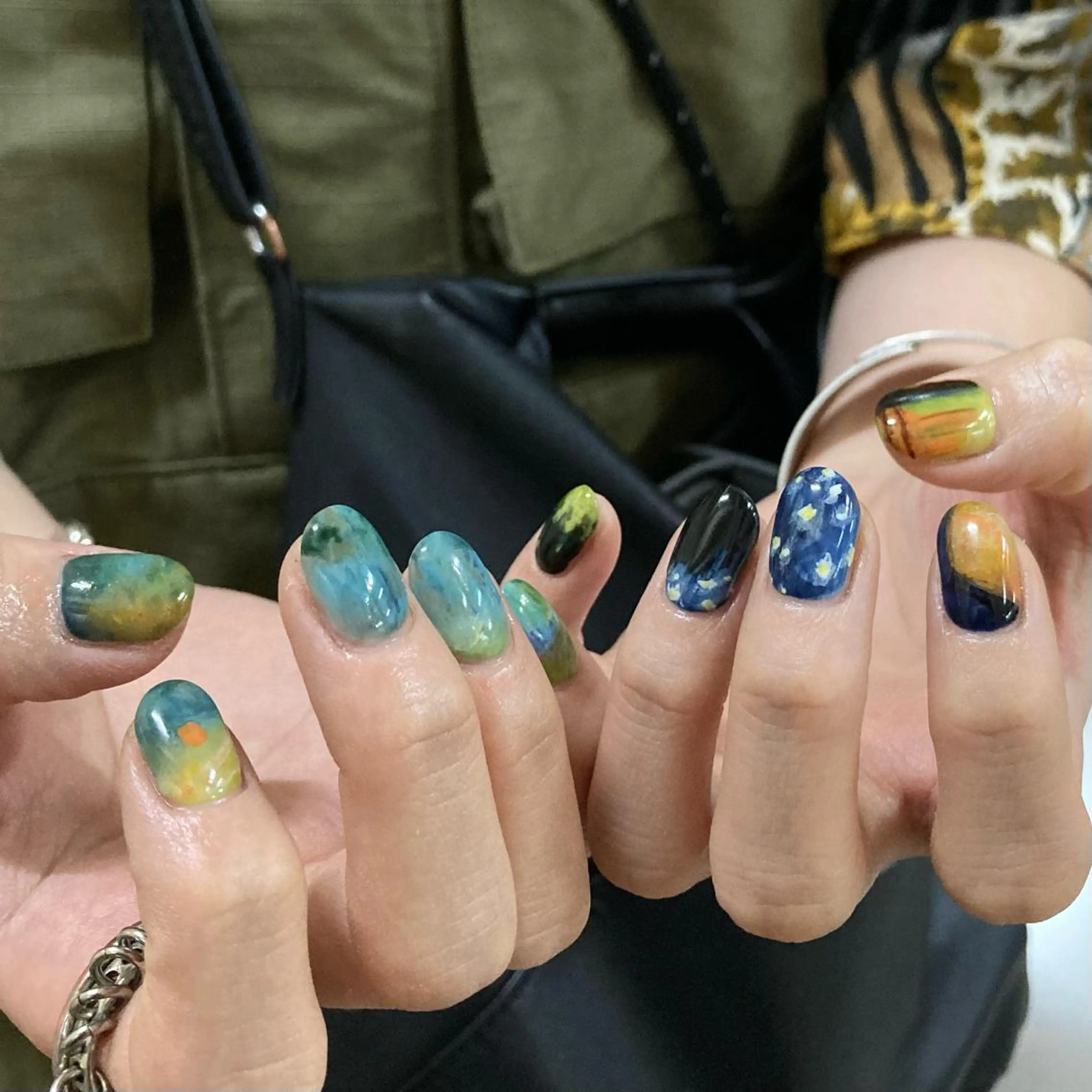 ネイル ハンドネイル フットネイル kana/モード ・グランジ໒꒱のネイルデザイン