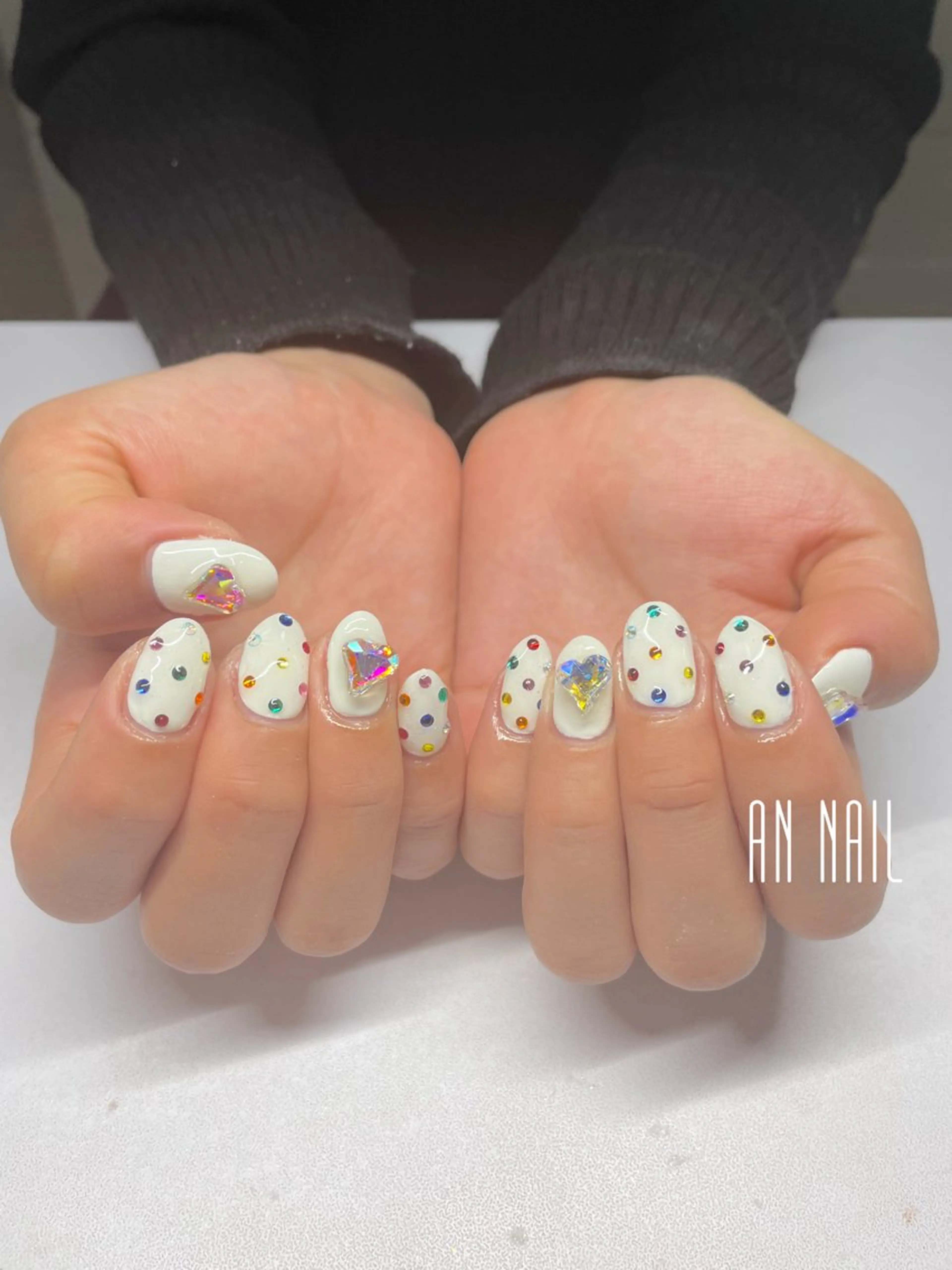 ネイル 持ち込み ハンドネイル AN Nailのネイルデザイン
