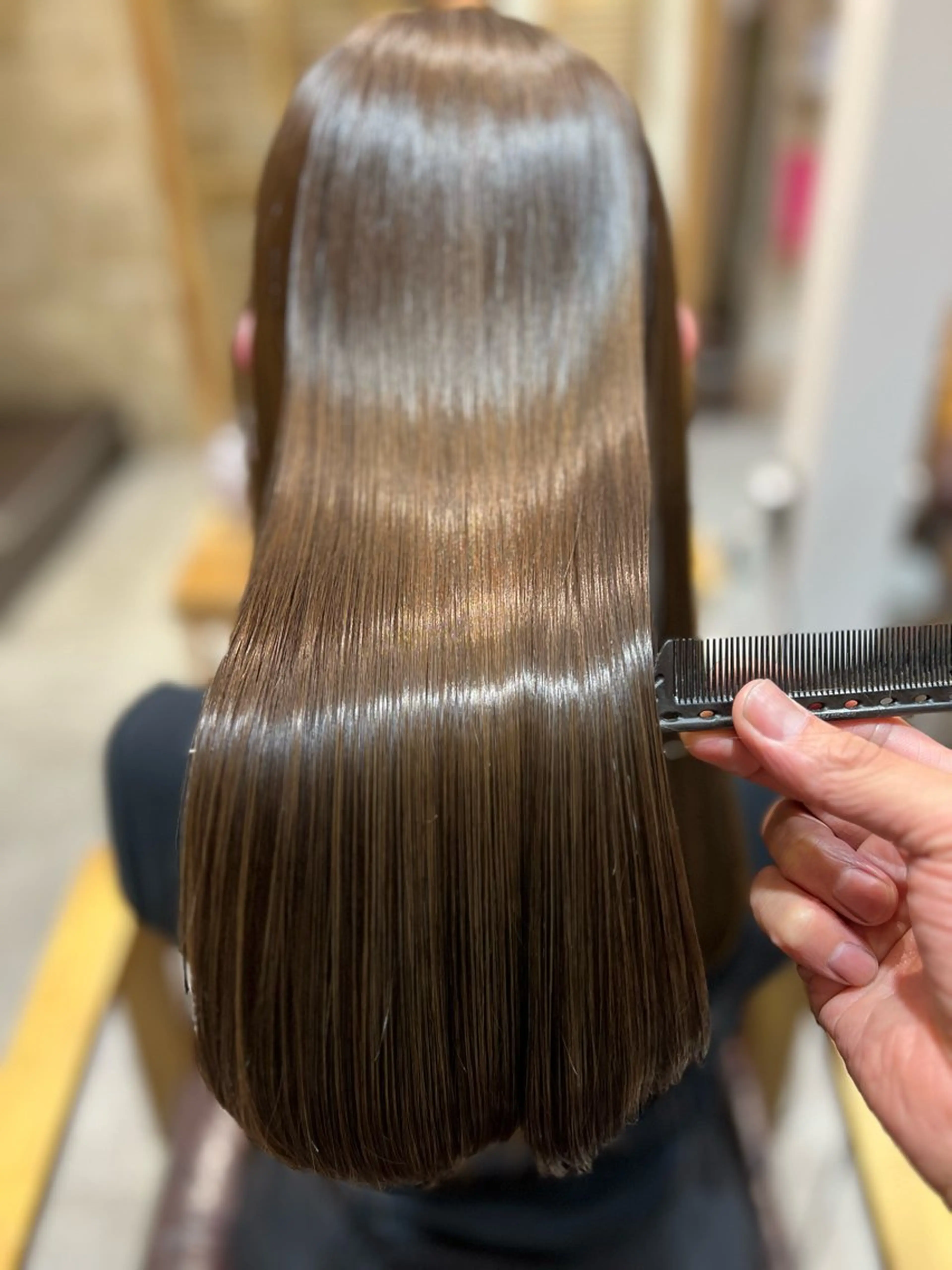 セミロング カット トリートメント 前井 正人のヘアスタイル