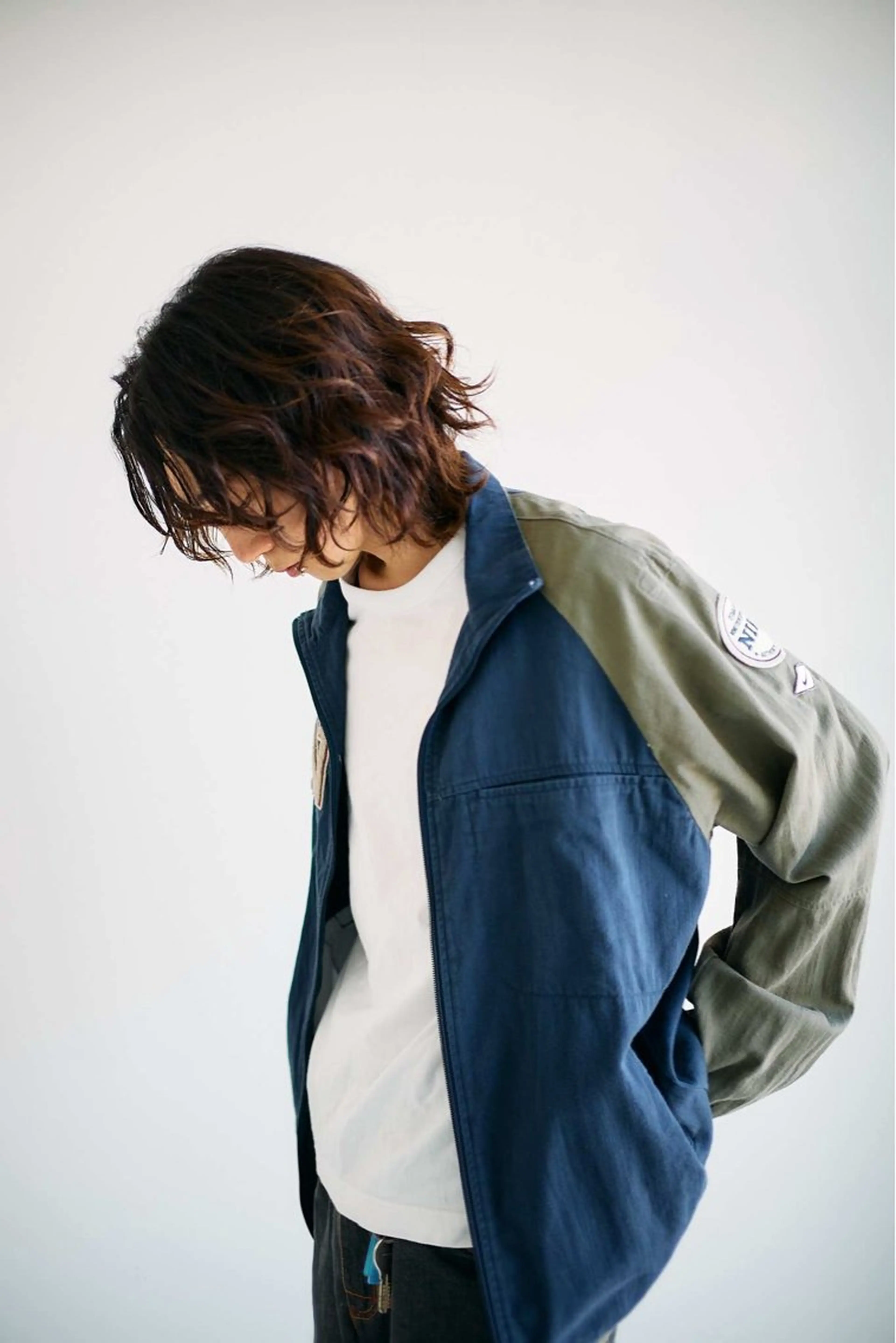 ミディアム パーマ デザインパーマ/ 艶カラー/ボブのヘアスタイル