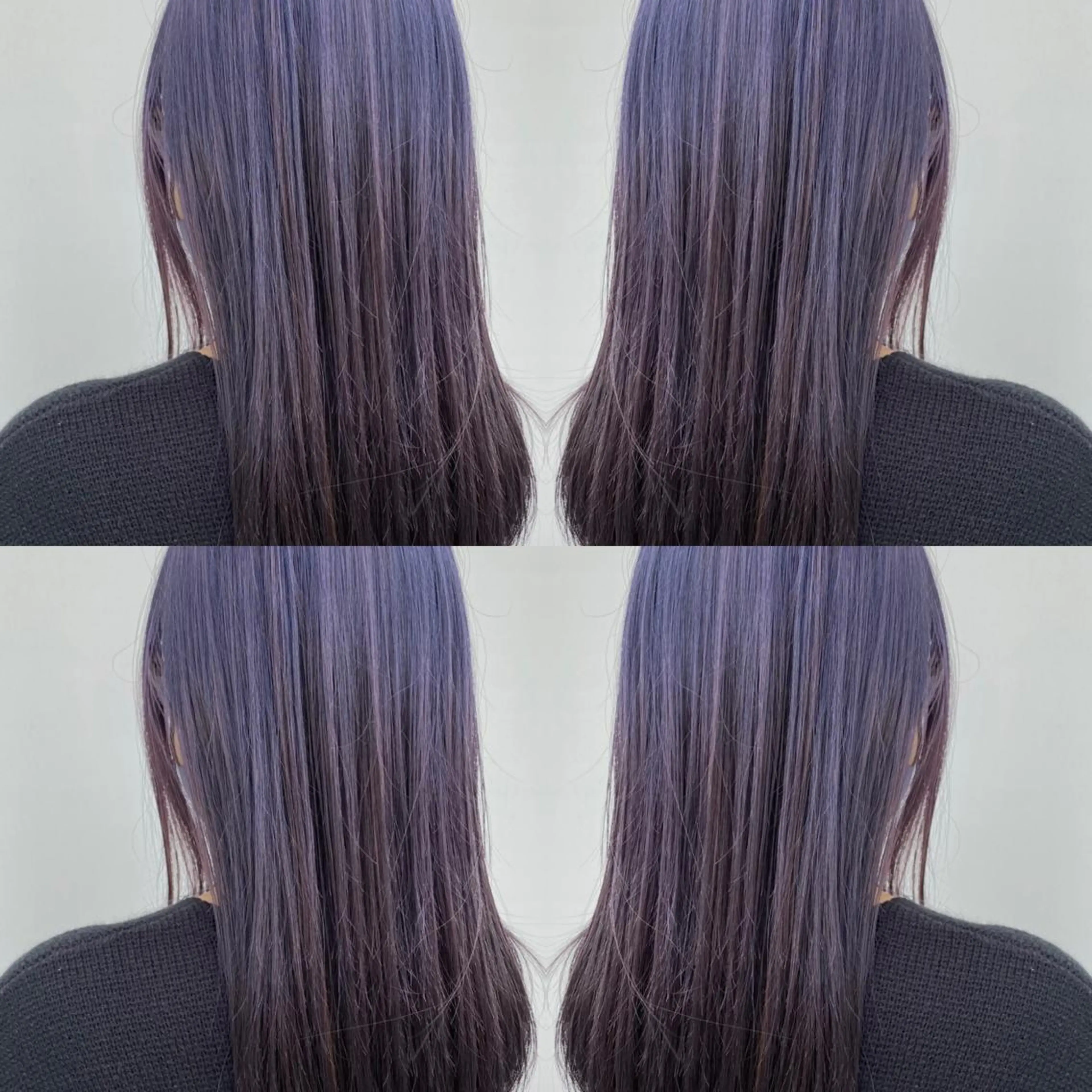 ロング カラー ナカタケ ユウのヘアスタイル