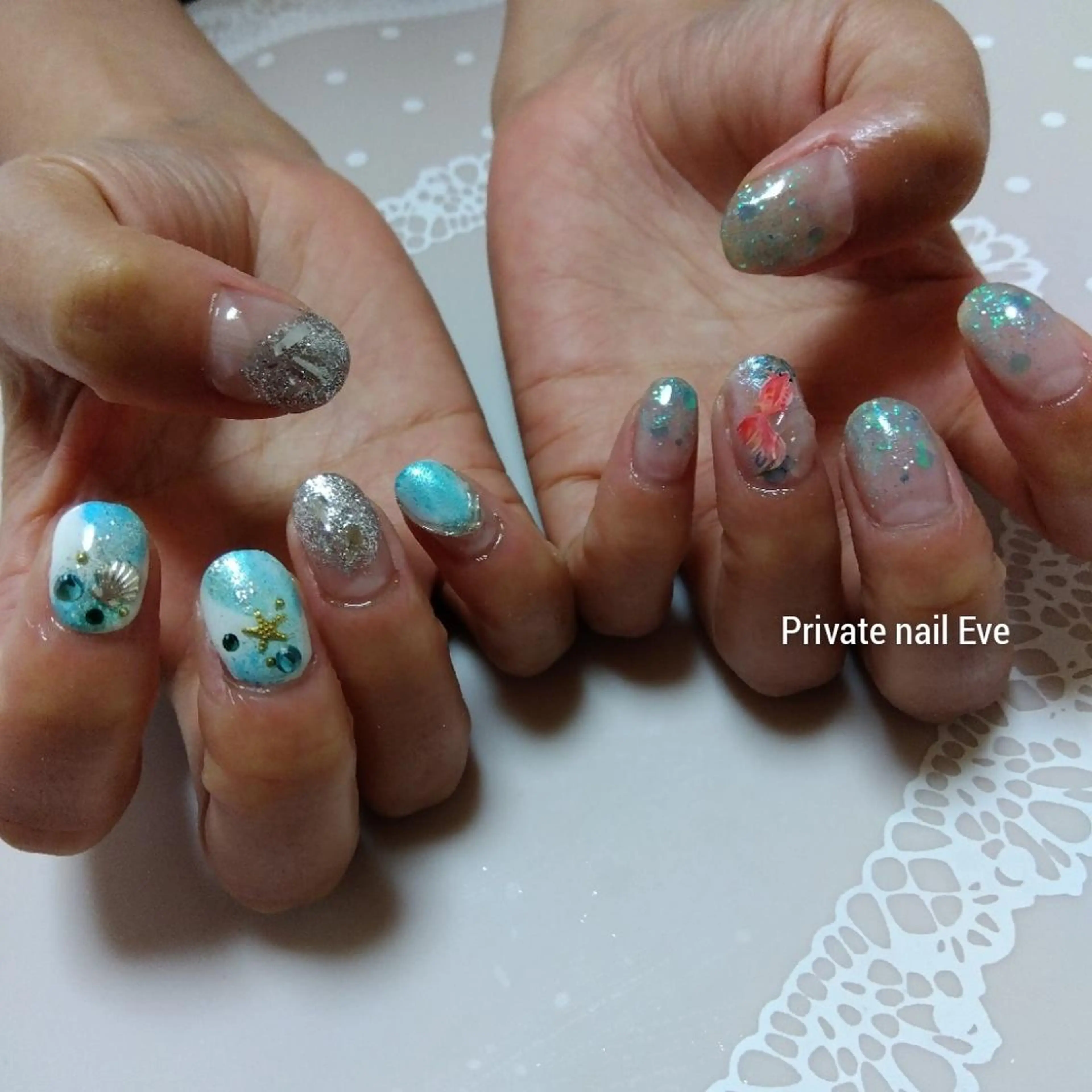 ネイル ニュアンスネイル ハンドネイル ネイル junkoのネイルデザイン