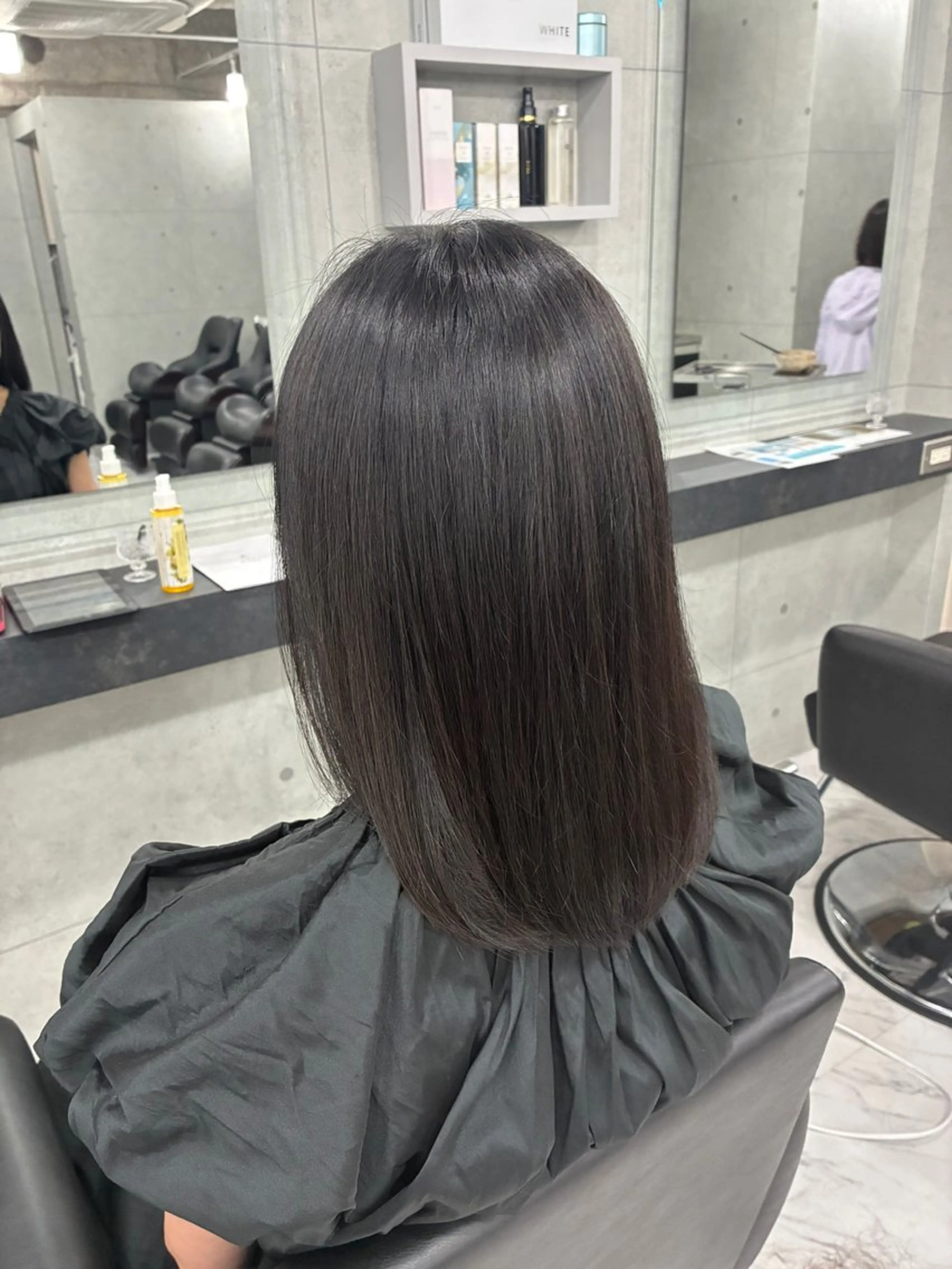 ミディアム カット ヘアカラー Endearing所属・Endearing 北澤那未🌟銀座のヘアスタイル