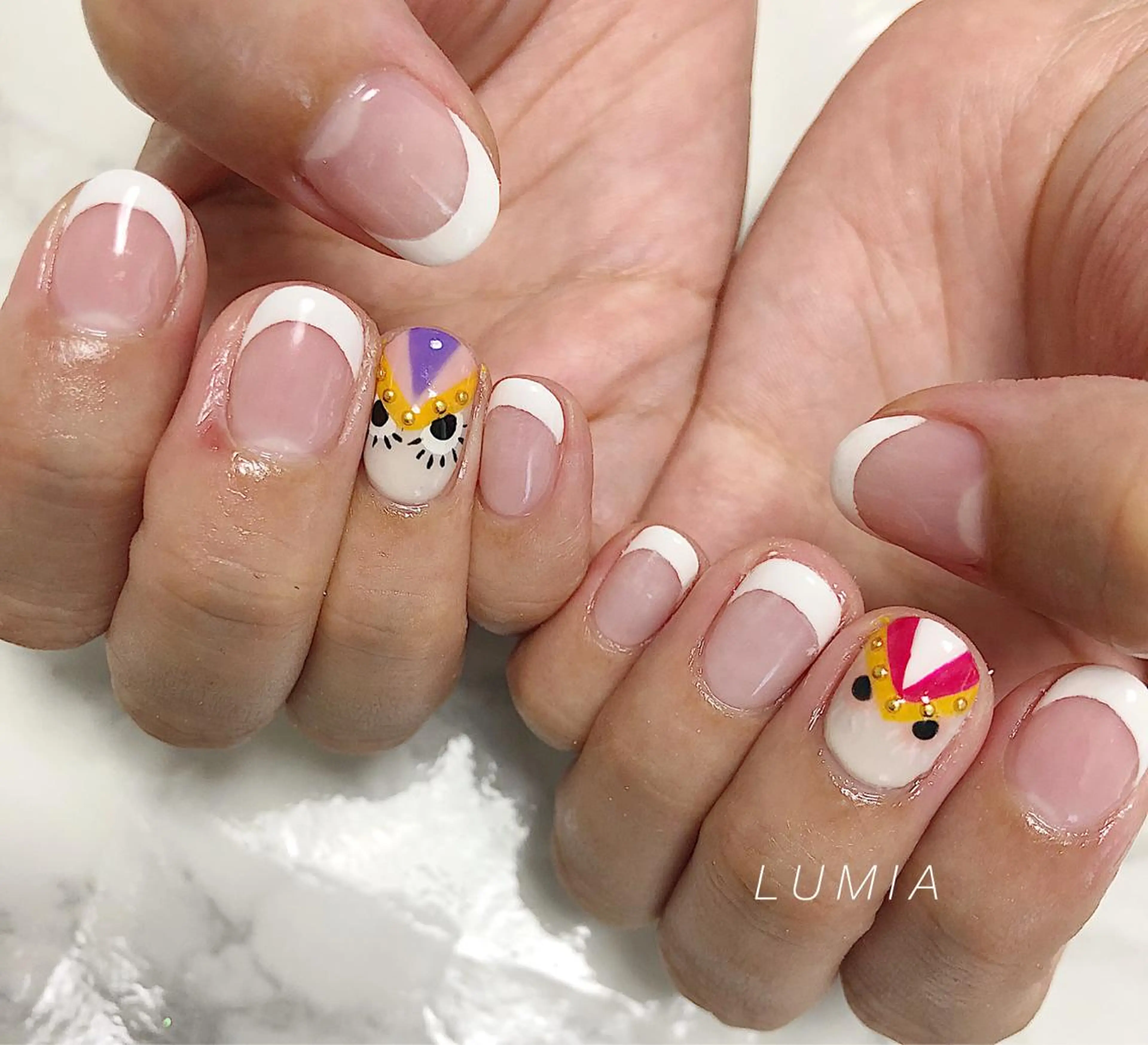 ネイル nail&eyelash Rine所属・Rine 放出 (リネ)のネイルデザイン