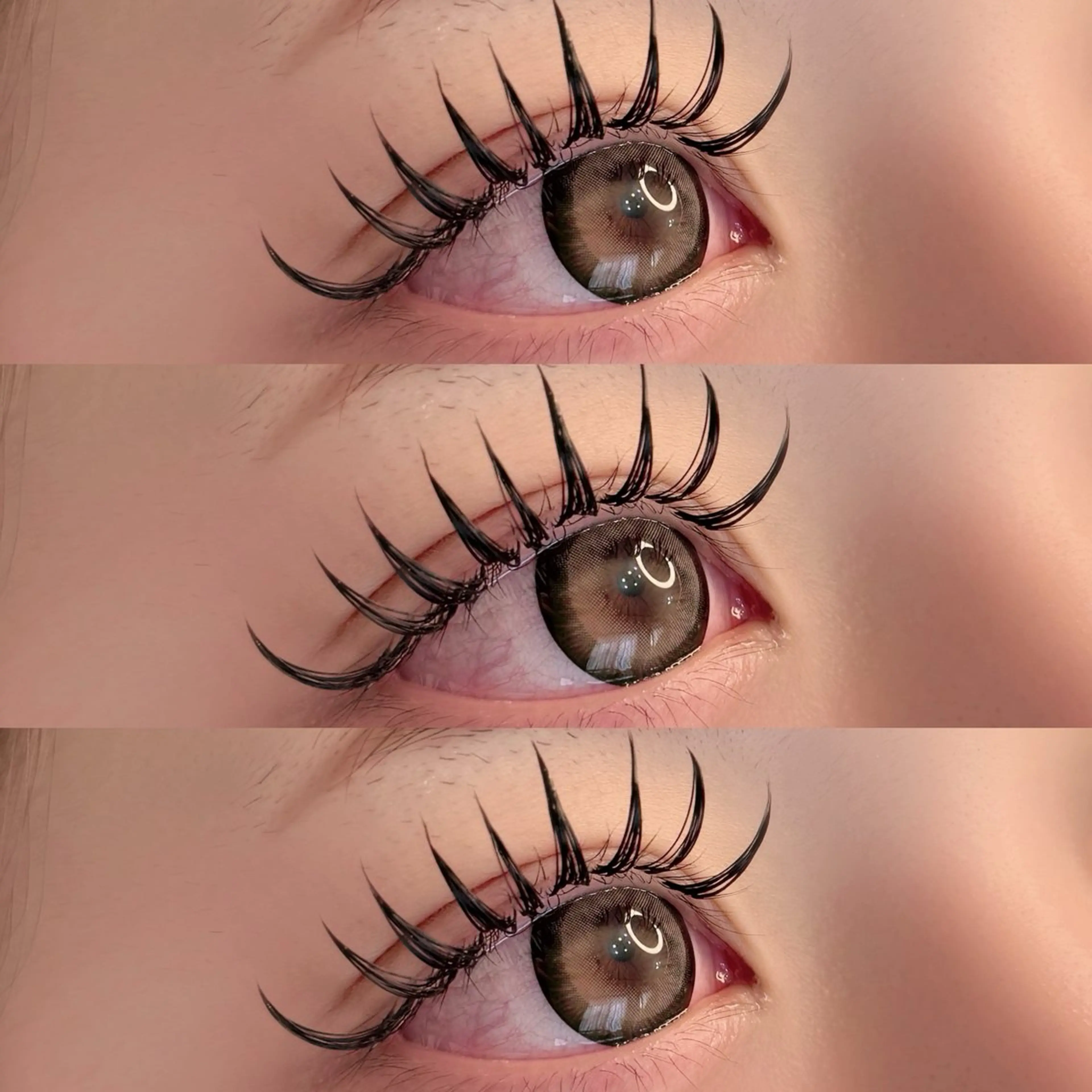 マツエク・マツパ マツエク 【那覇/束感まつ毛】 ｷｬﾒﾙのマツエク・マツパデザイン