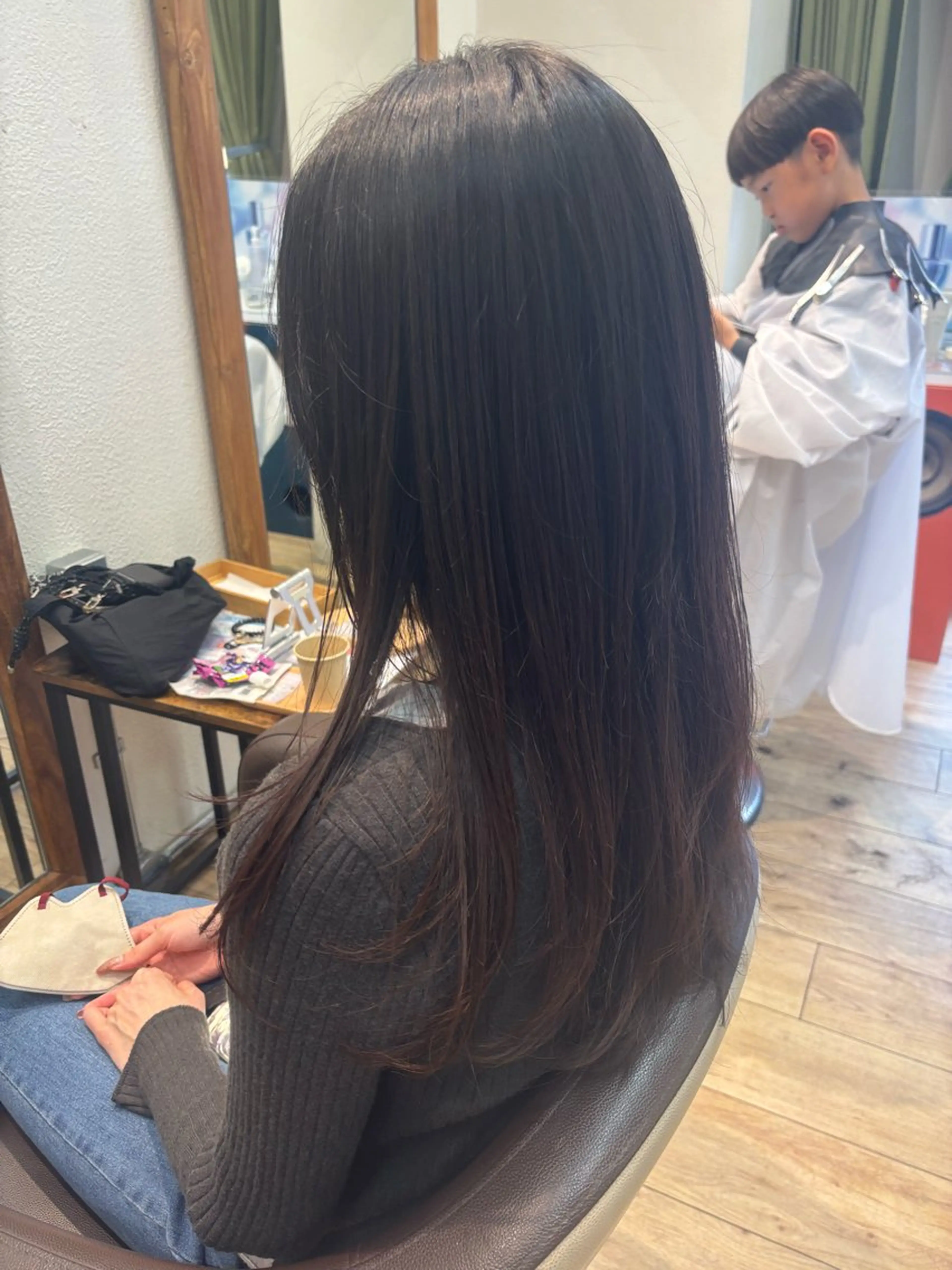 ロング トリートメント ゆうこ🍀髪質改善/ ストレート/艶カラーのヘアスタイル