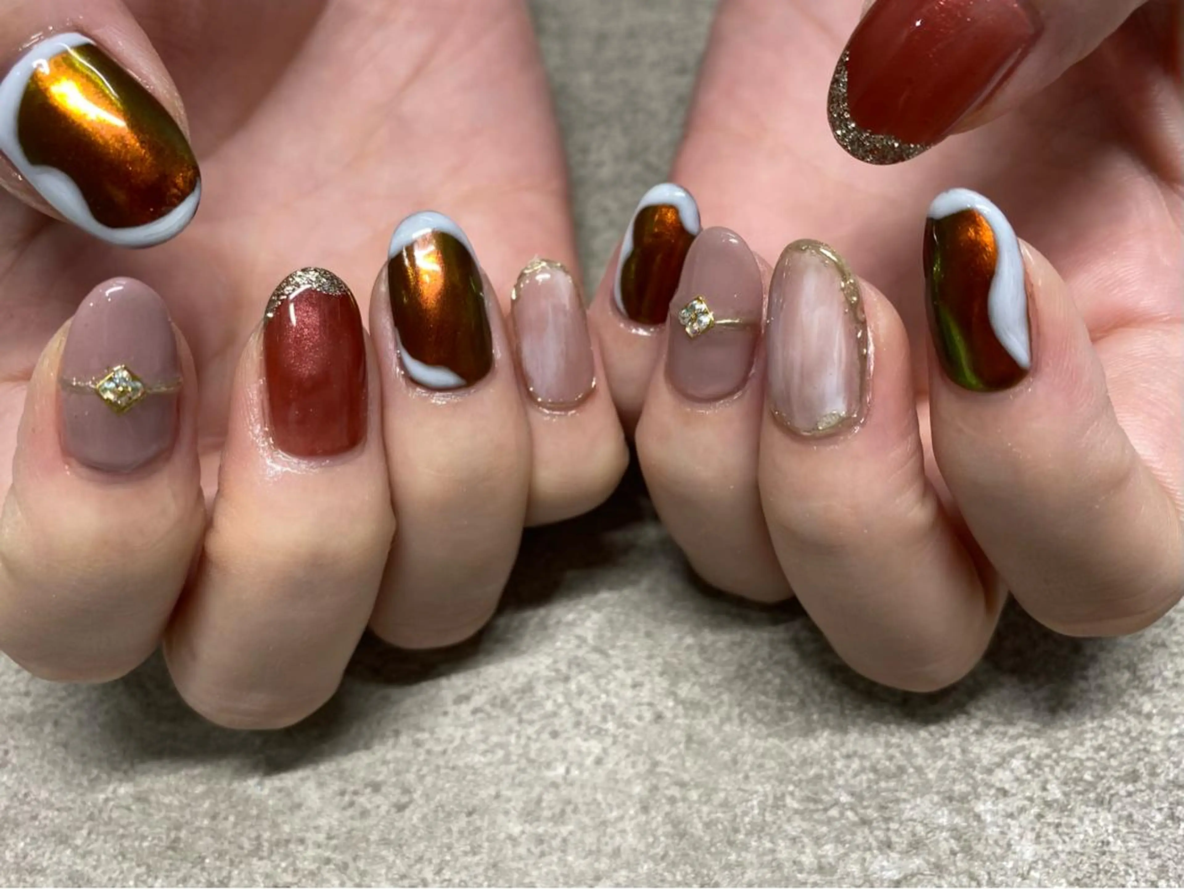 ネイル Twinklenail所属・ryoka nailのネイルデザイン