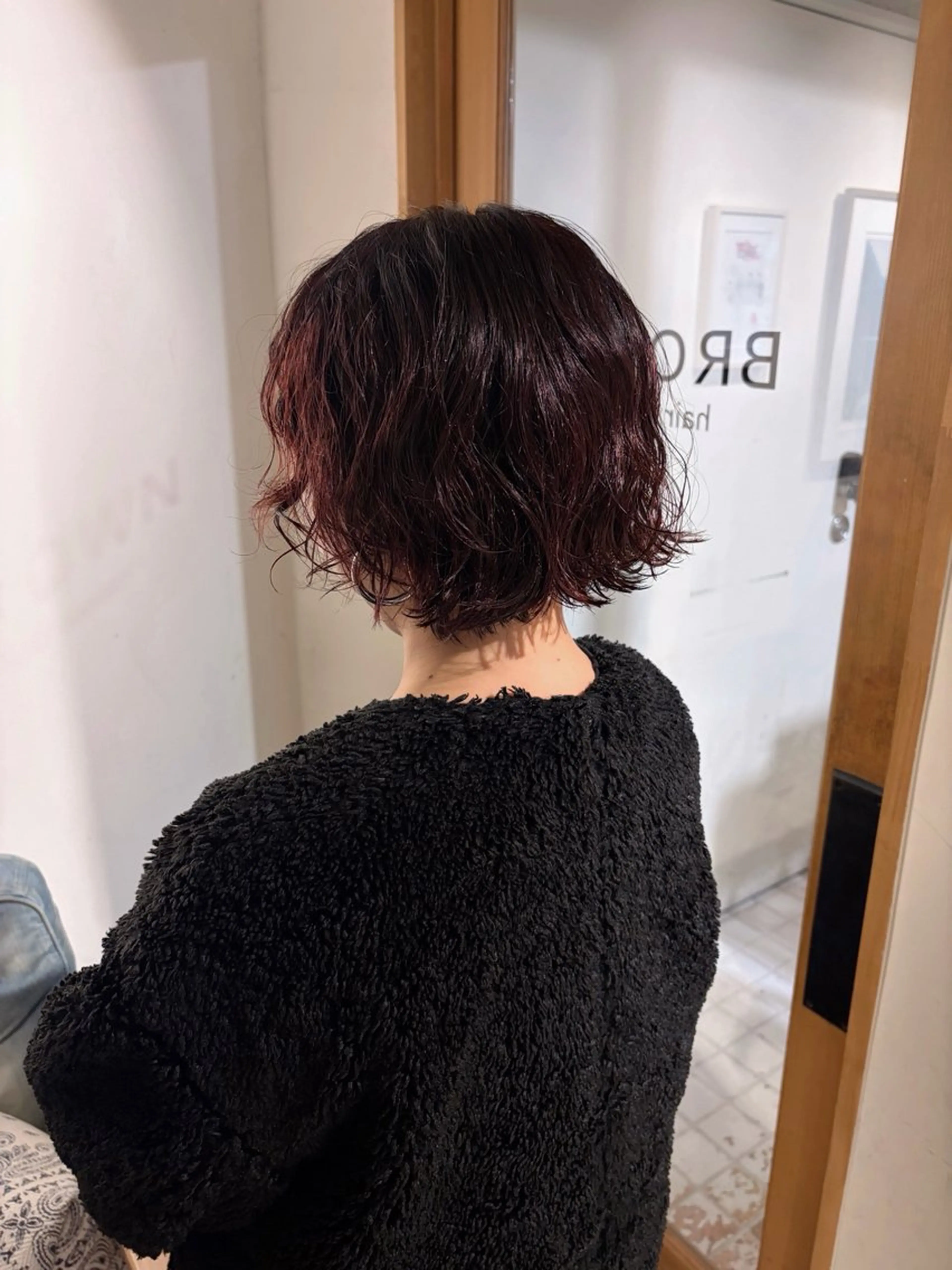 ショート カラー パーマ ヘアアレンジ ANBRERA　中目黒所属・mina ☺︎ 中目黒 中野のヘアスタイル