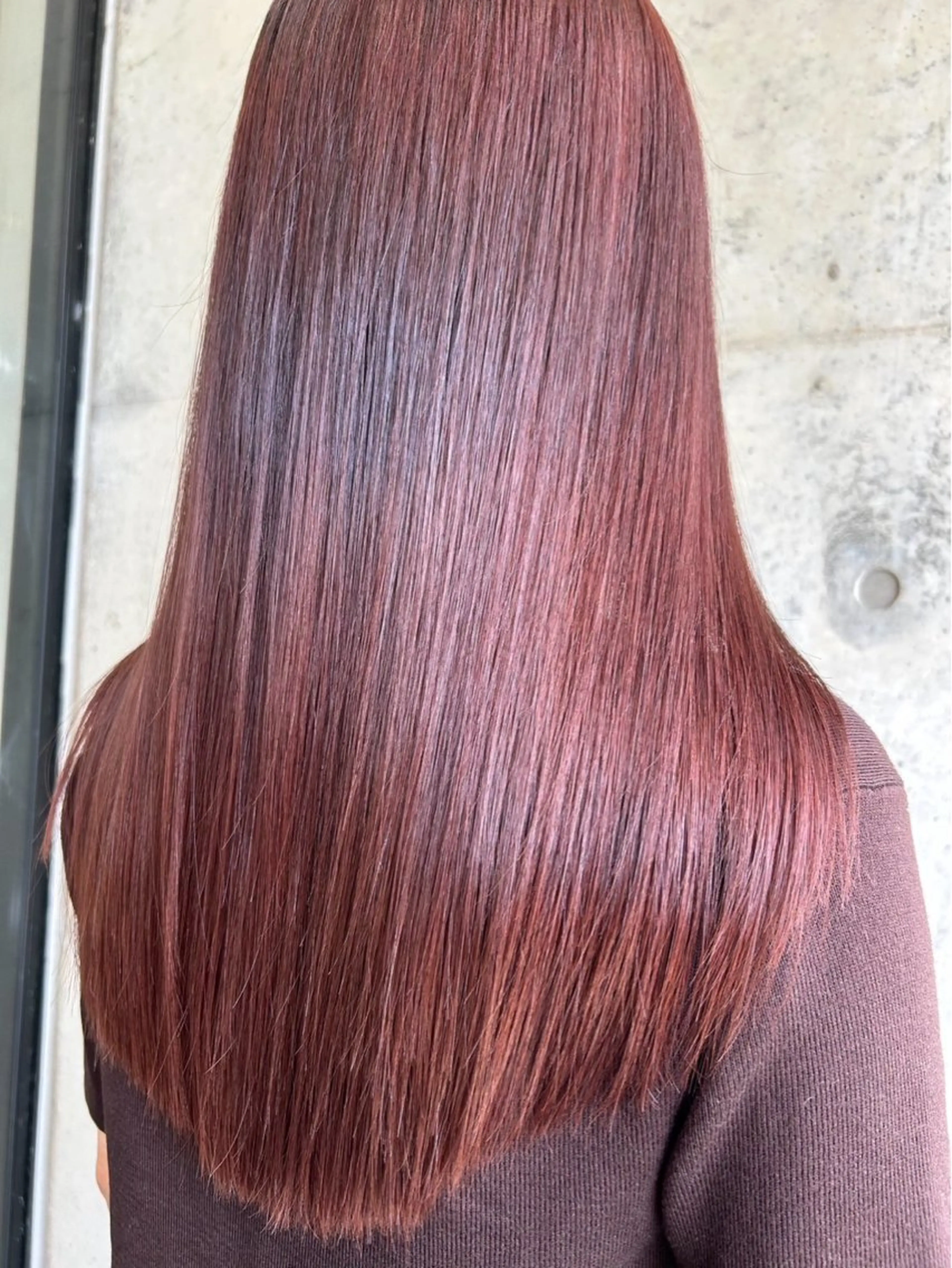 カラー+髪質改善トリートメントの写真