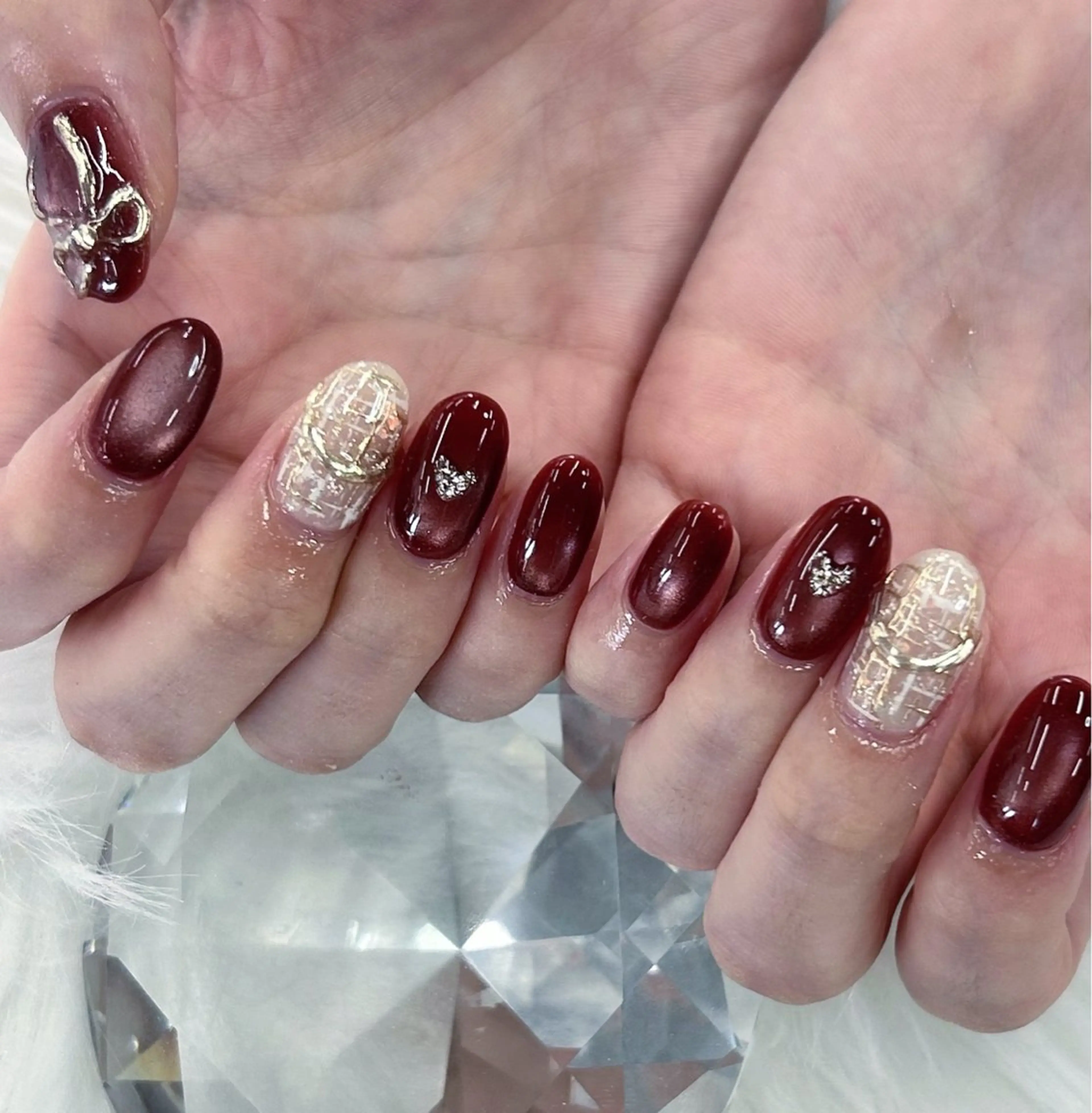 ネイル ハンドネイル ハンドケア Basic本厚木店 Mahiroᙏ̤̫͚のネイルデザイン