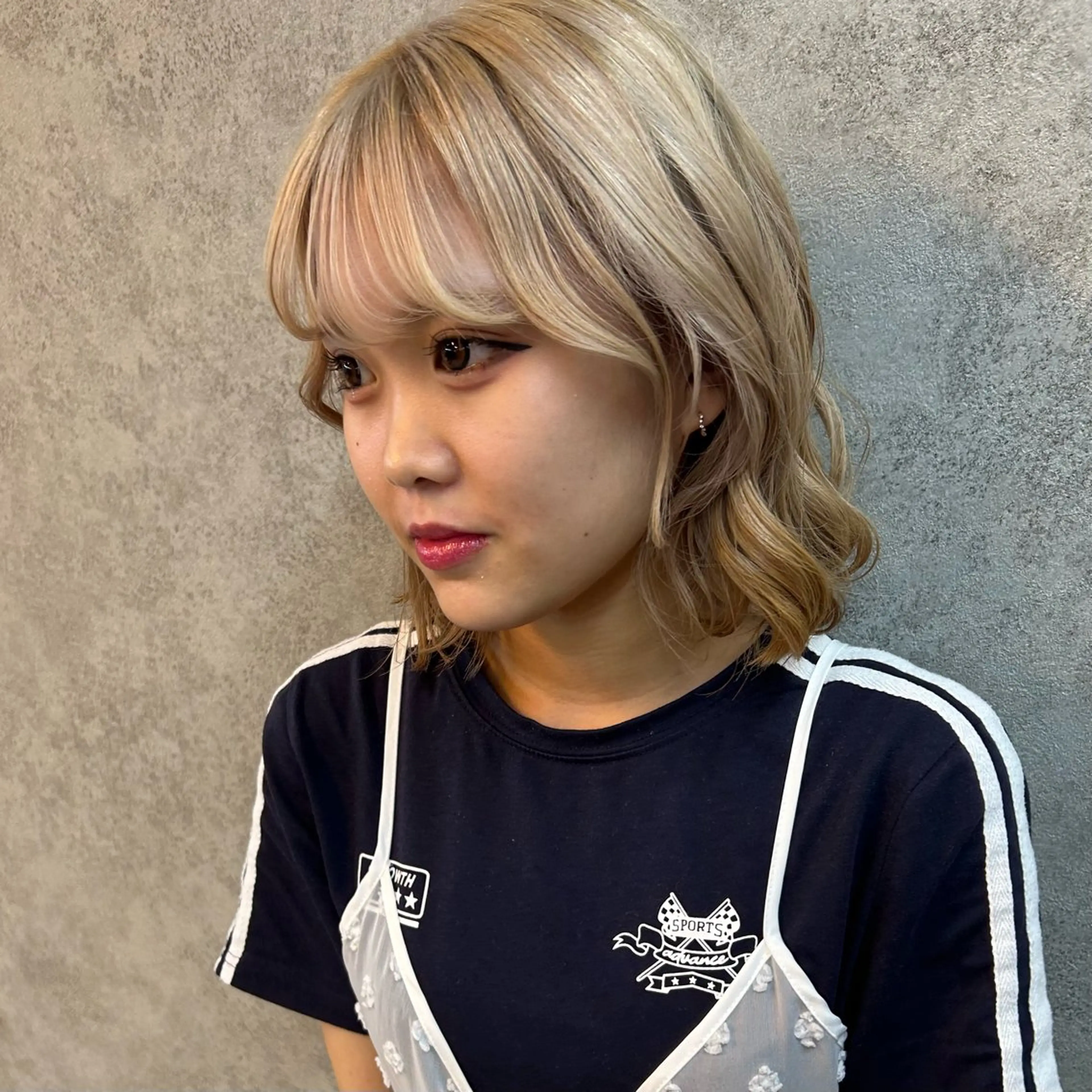 カラー 透明感カラー ヘアカラー トリートメント 🌼ボブ/レイヤー /Hime🌿のヘアスタイル