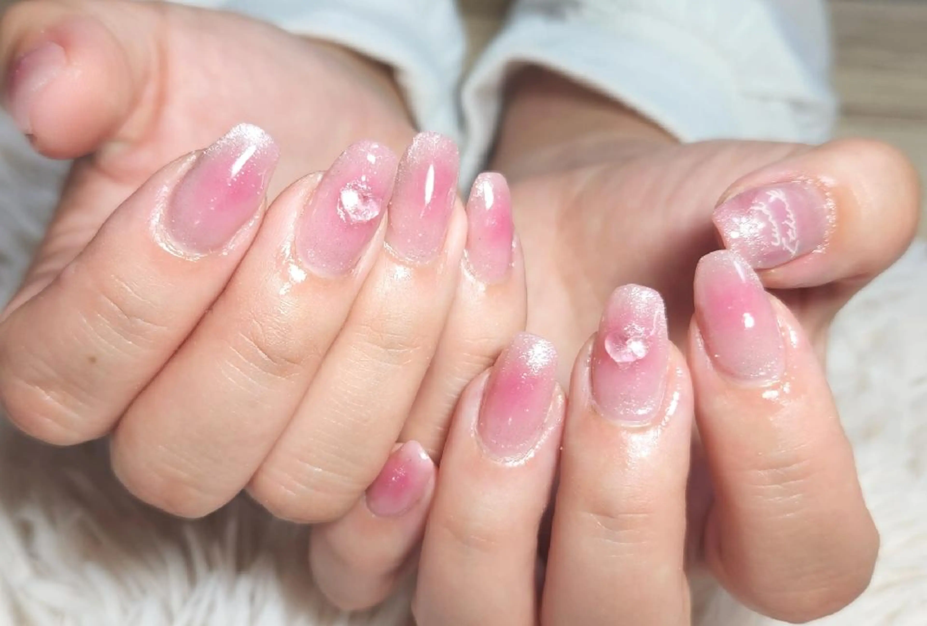 ネイル グラデーション マグネットネイル ハンドネイル   BENNIEのネイルデザイン