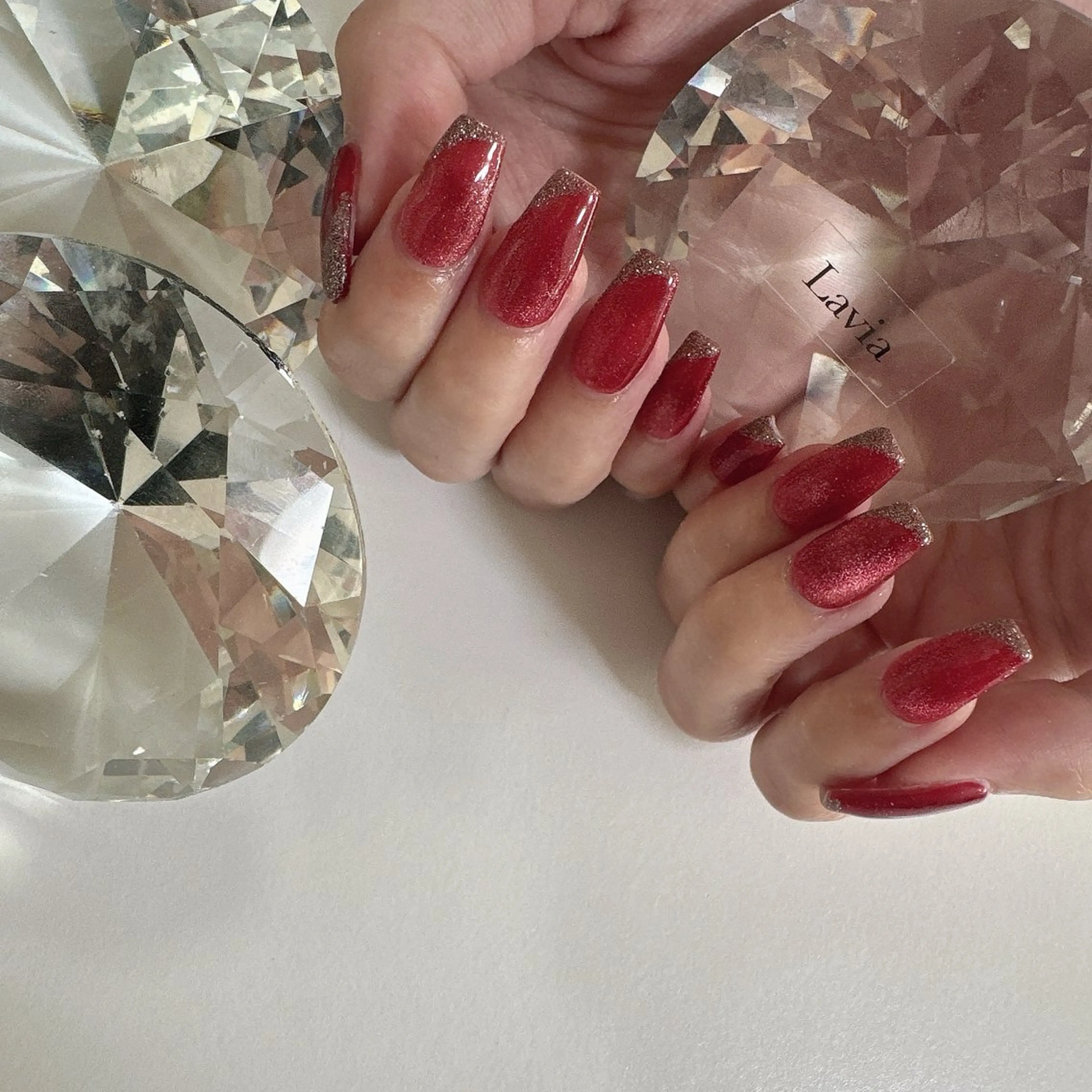 ネイル ハンドネイル Lavia nail＆eyelash所属・lavia🖤 ayumiのネイルデザイン