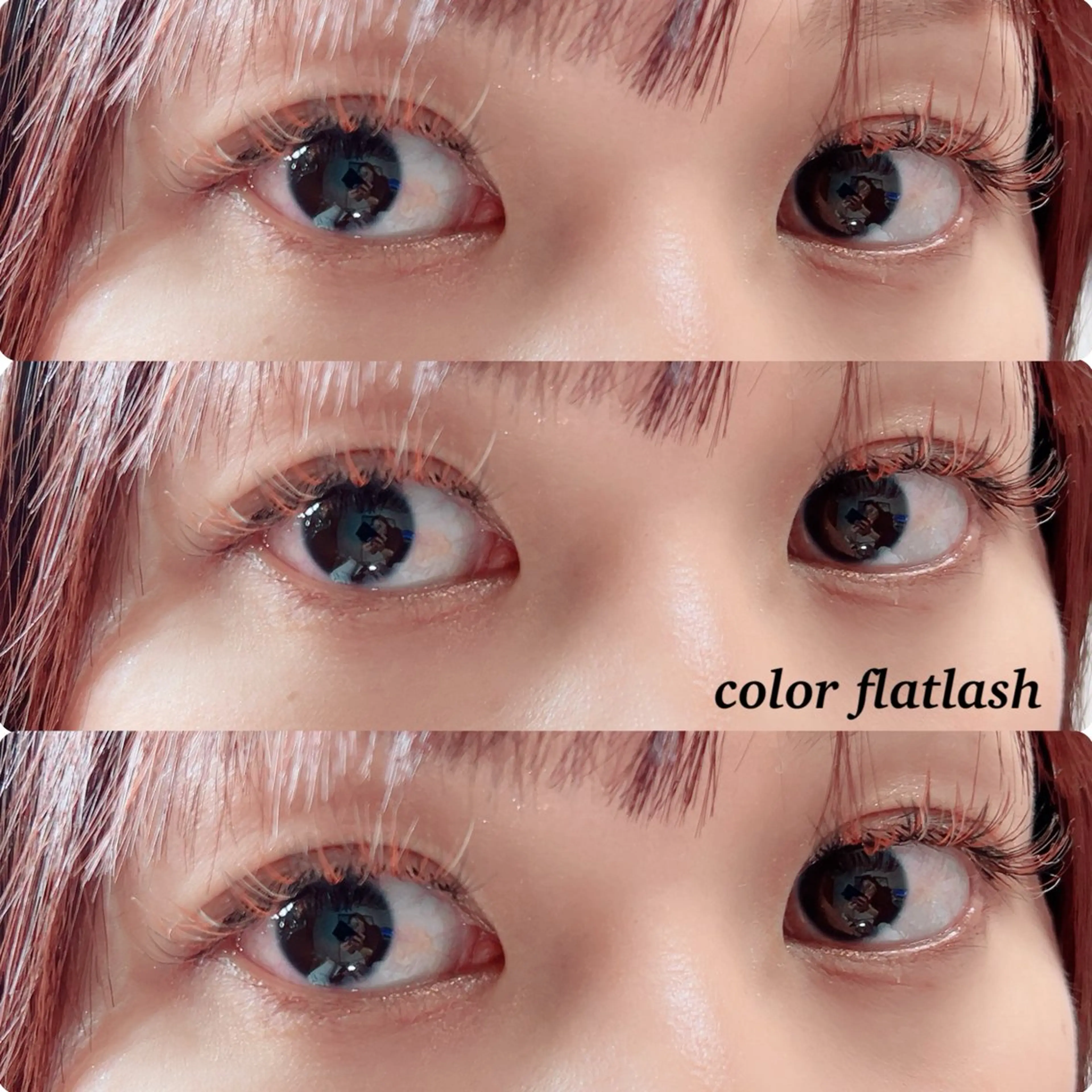 マツエク・マツパ 束感まつ毛 カラーマツエク マツエク 土居 夏美/束感マツエクのマツエク・マツパデザイン