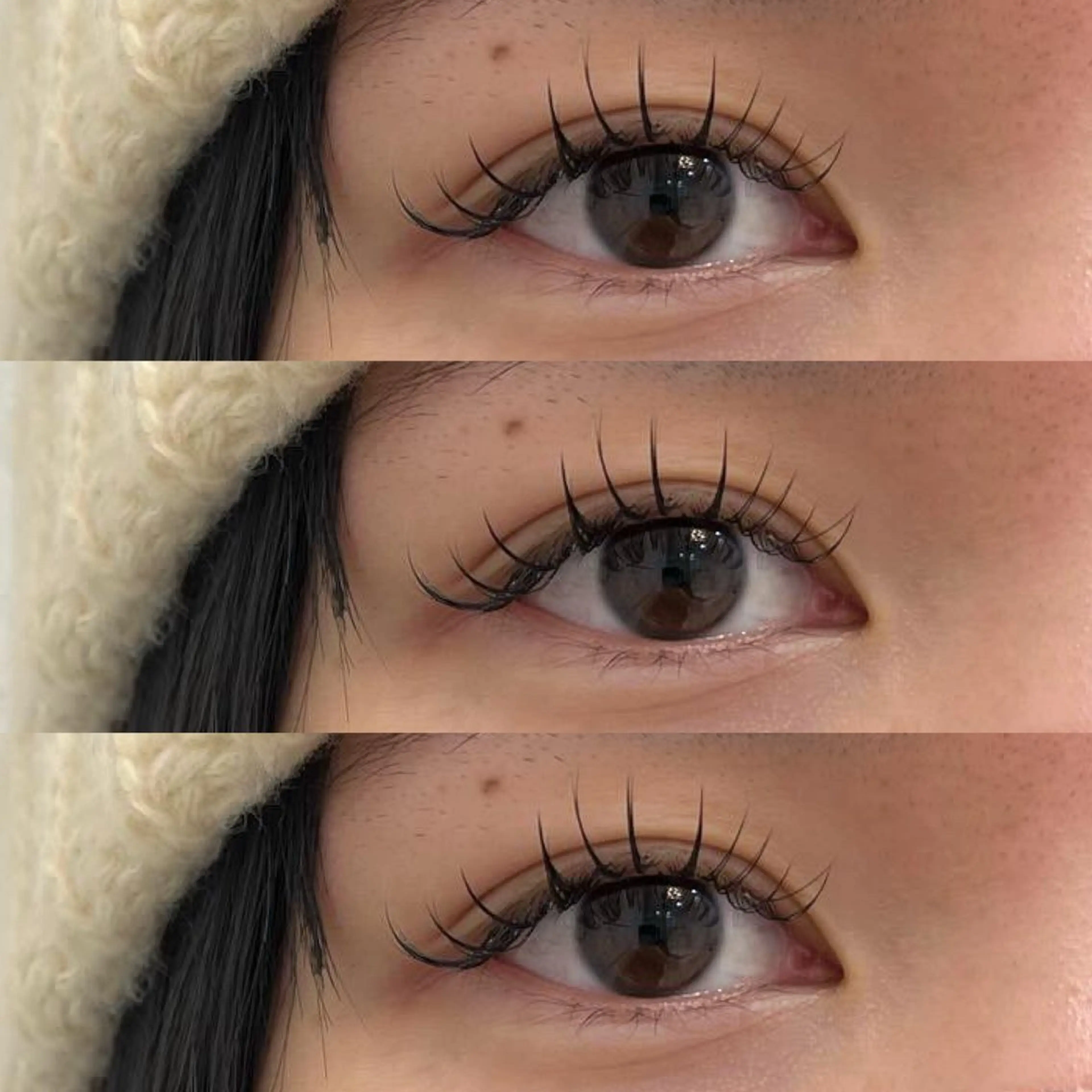 マツエク・マツパ マツエク 超透明感カラー🦋韓 国羽エクステ🪽🫧のヘアスタイル