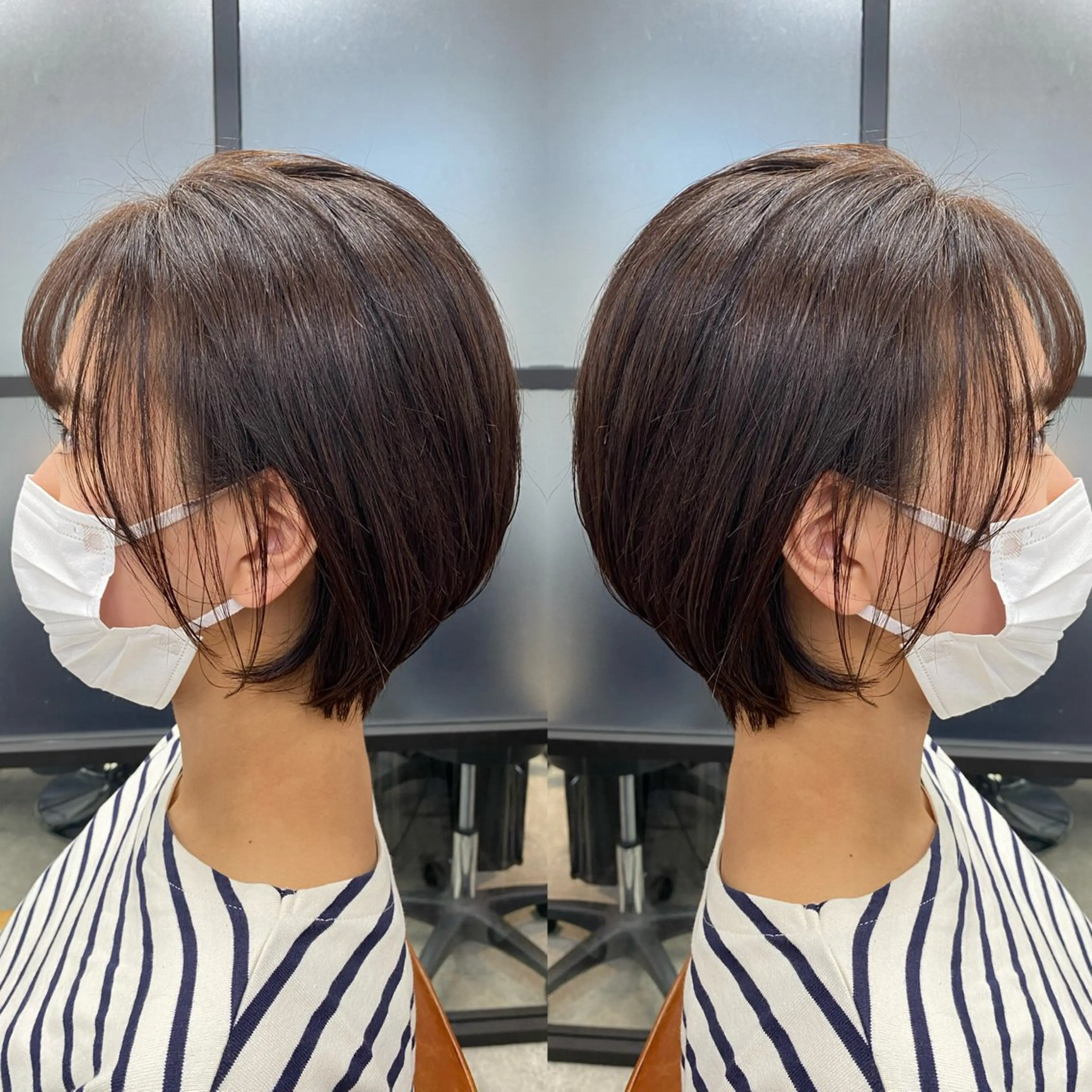 ショート カラー 艶カラー吉祥寺🌸 KAZUEのヘアスタイル