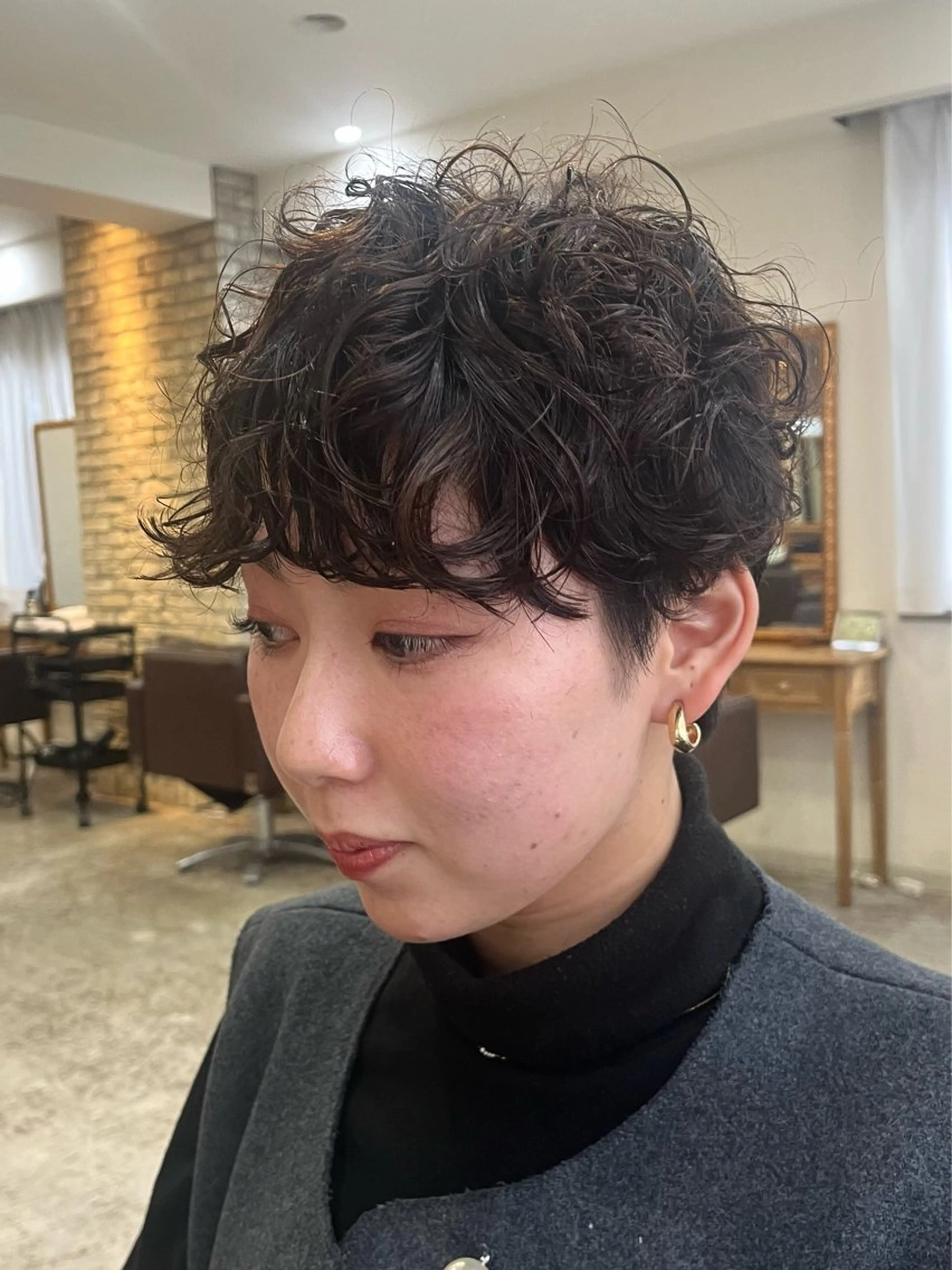 ショート カット パーマ ショートスタイル /tomo.のヘアスタイル