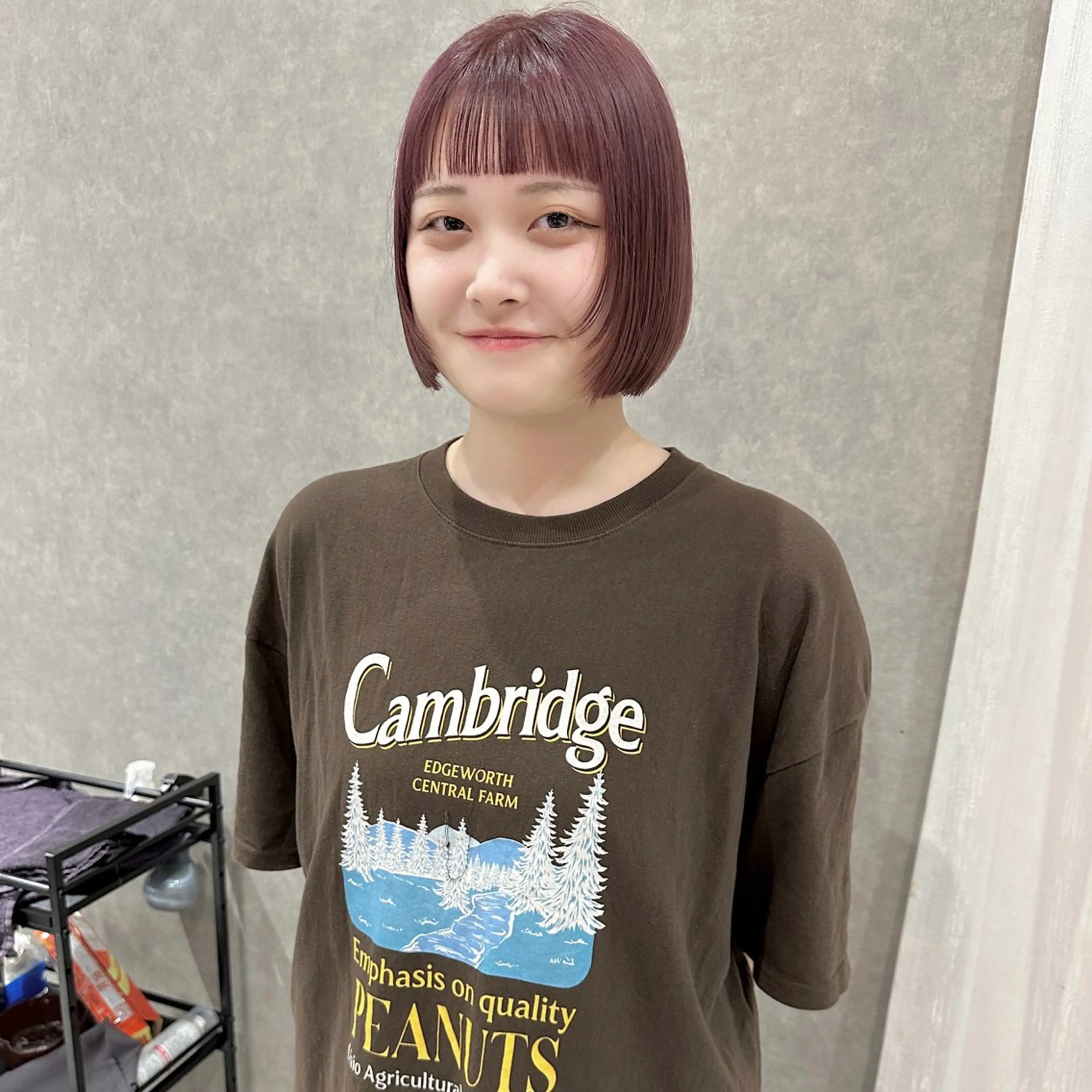 ショート カラー はちすか るかのヘアスタイル