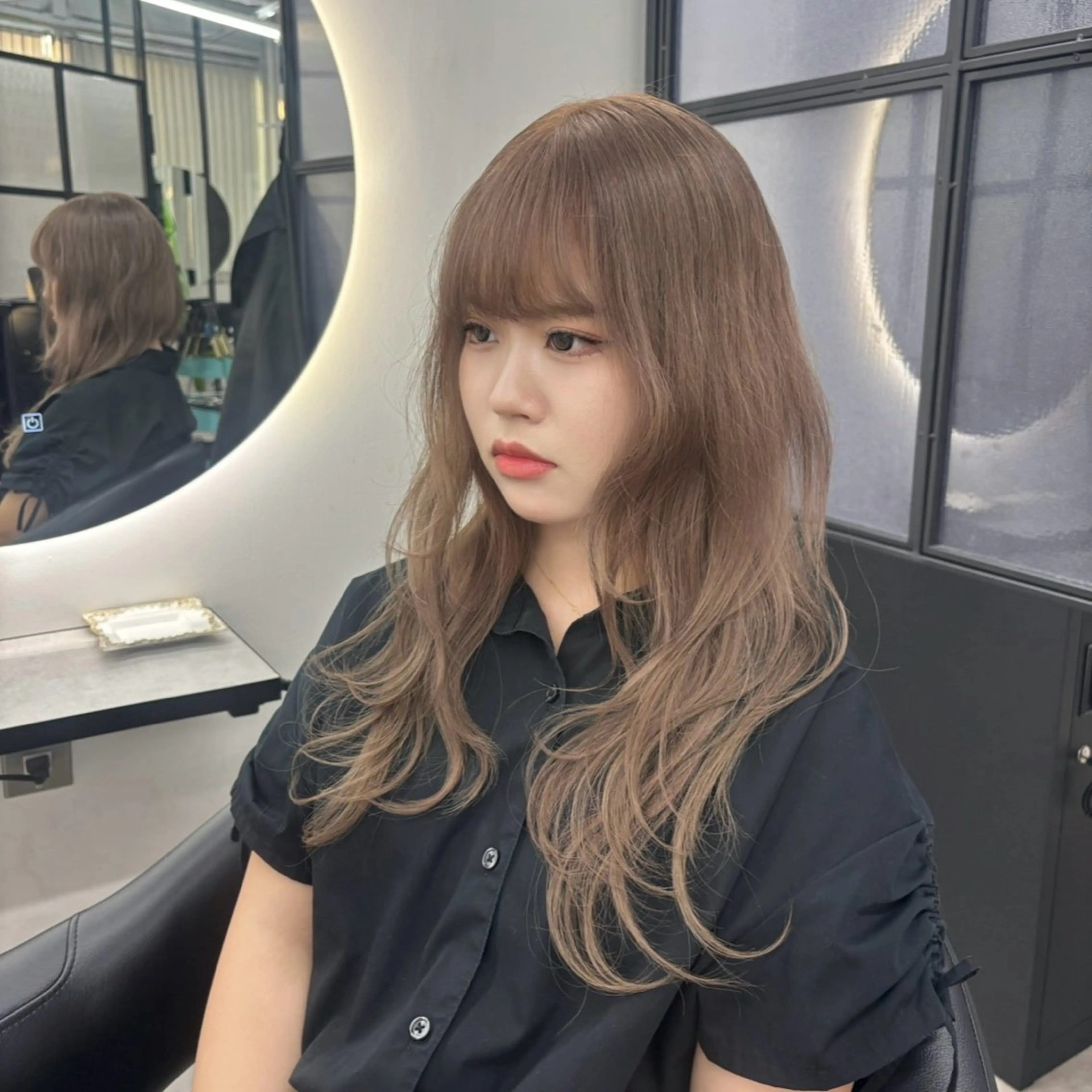 ロング カラー ヘアカラー Ren. 🦋デザインカラーのヘアスタイル