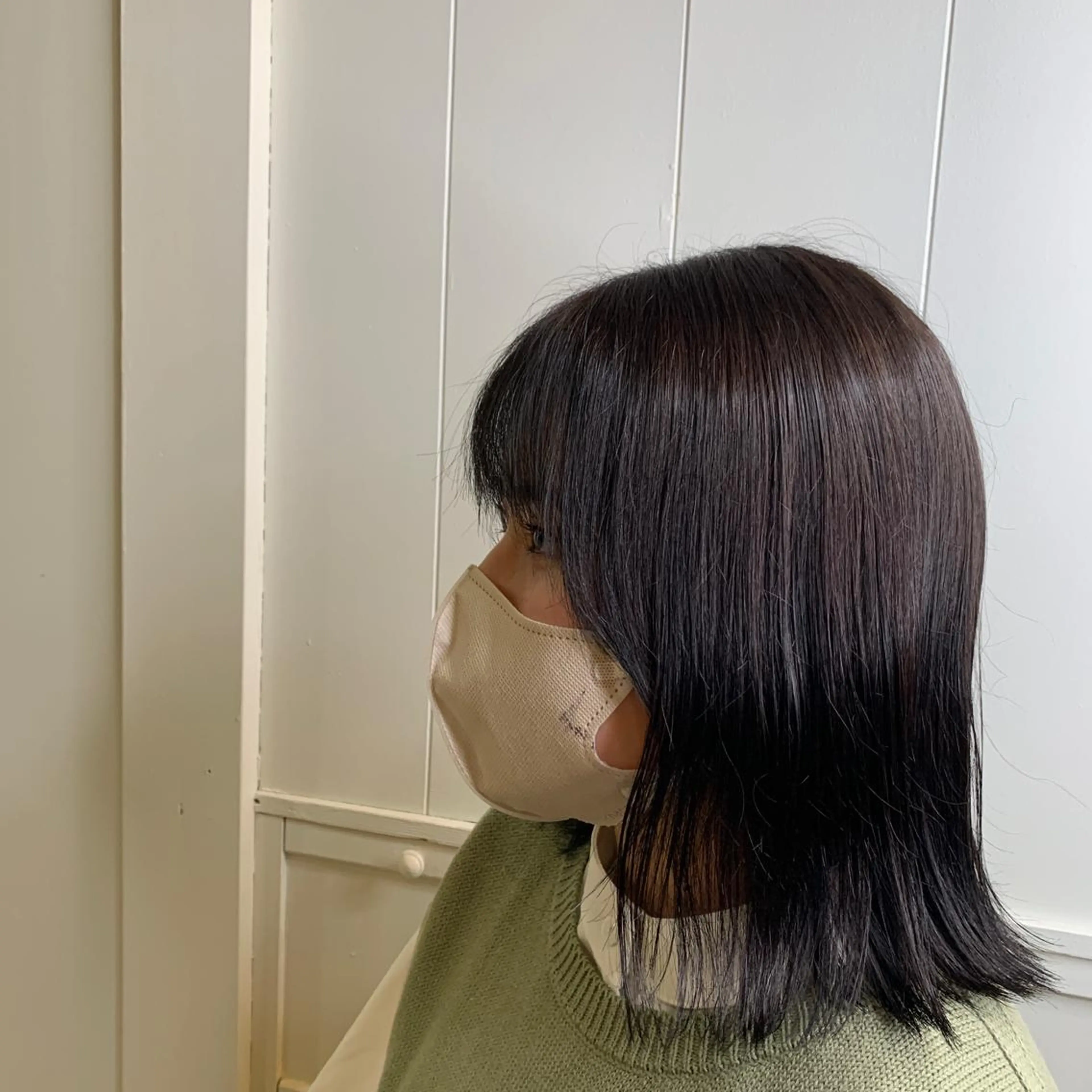 カラー ブラウンカラー ダークブラウン ami所属・野口 凌のヘアスタイル