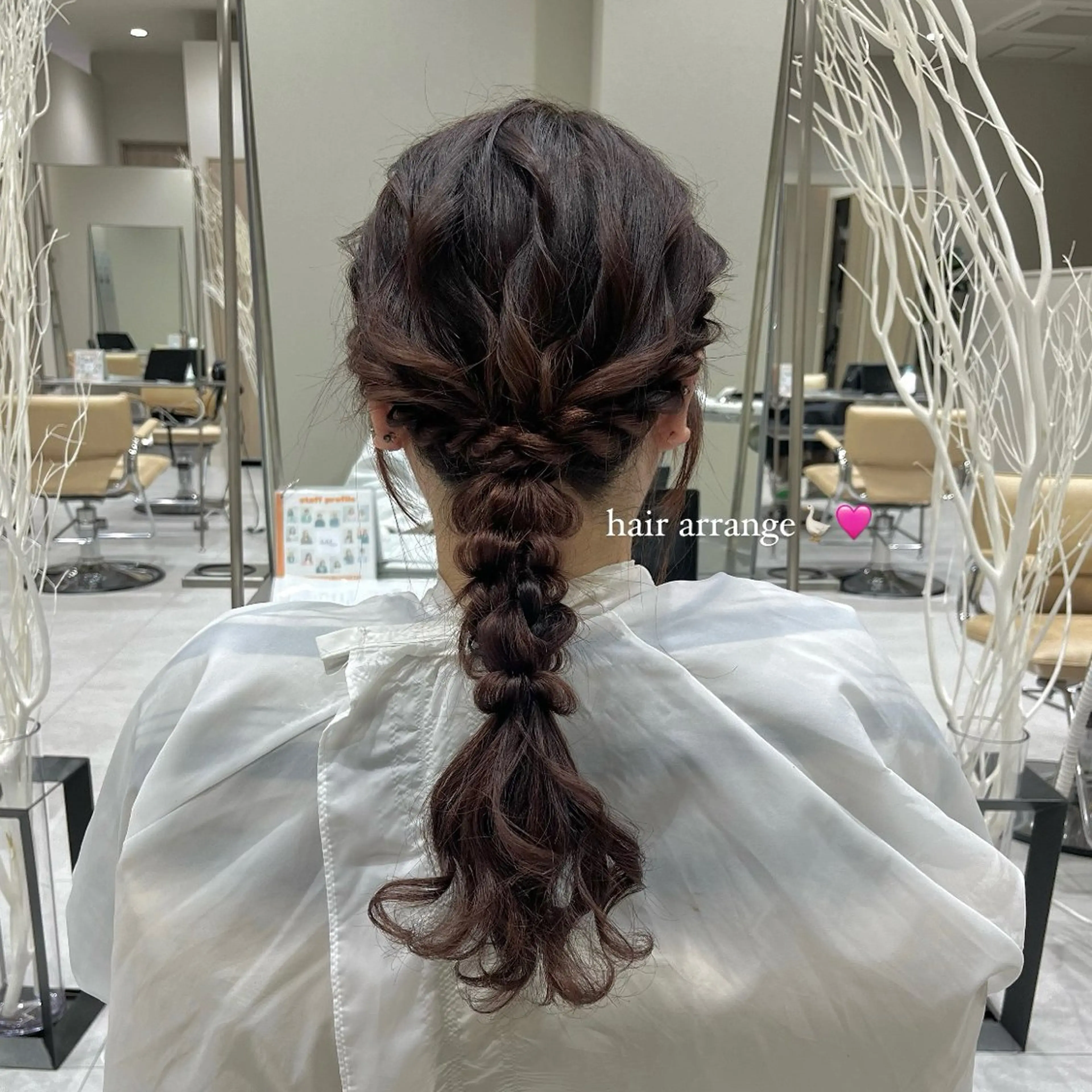 ロング ヘアアレンジ ヘアセット バレイヤージュ/ヘア アレンジ/shionのヘアスタイル