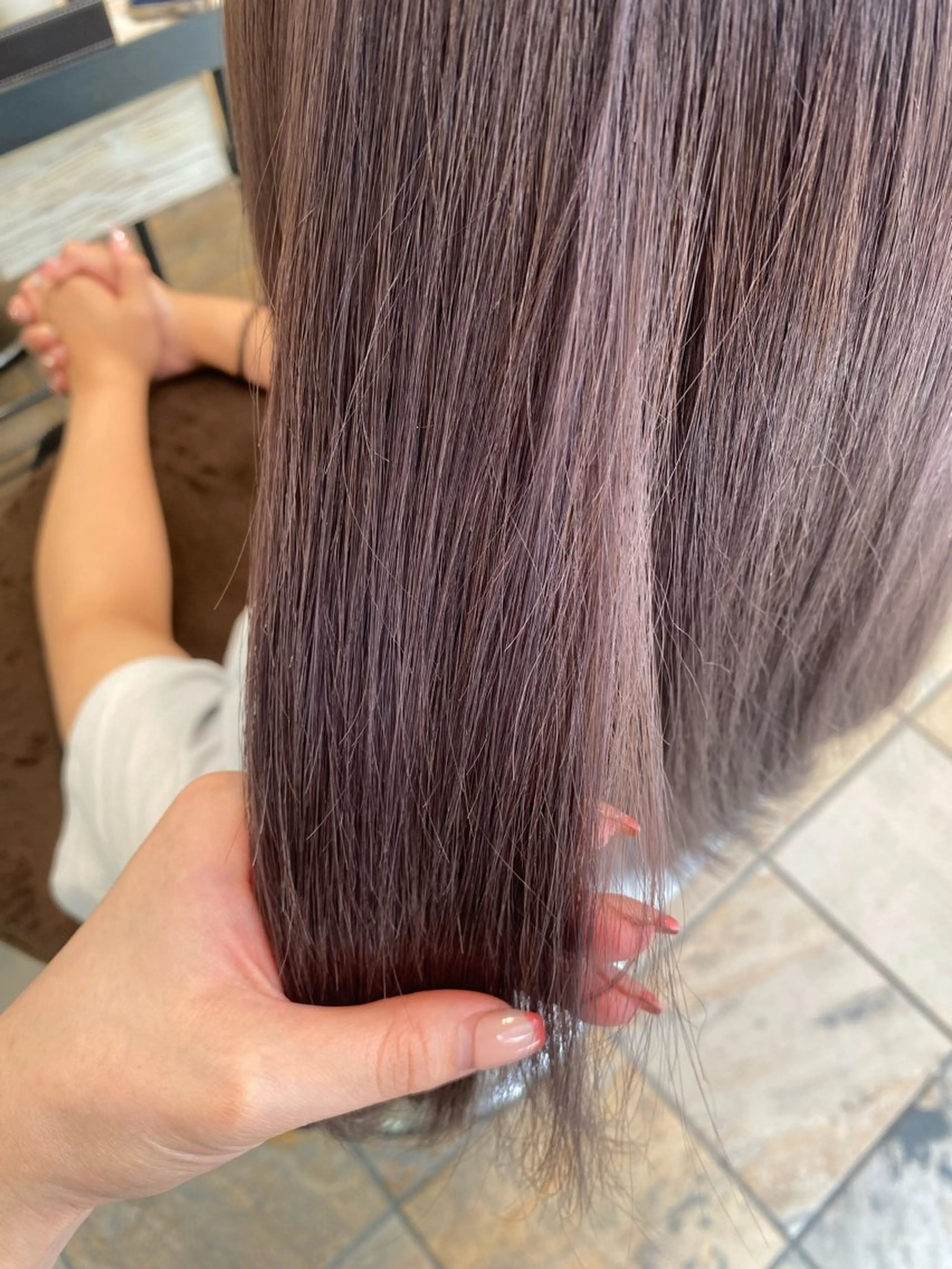 カラー 佐竹 こいきのヘアスタイル