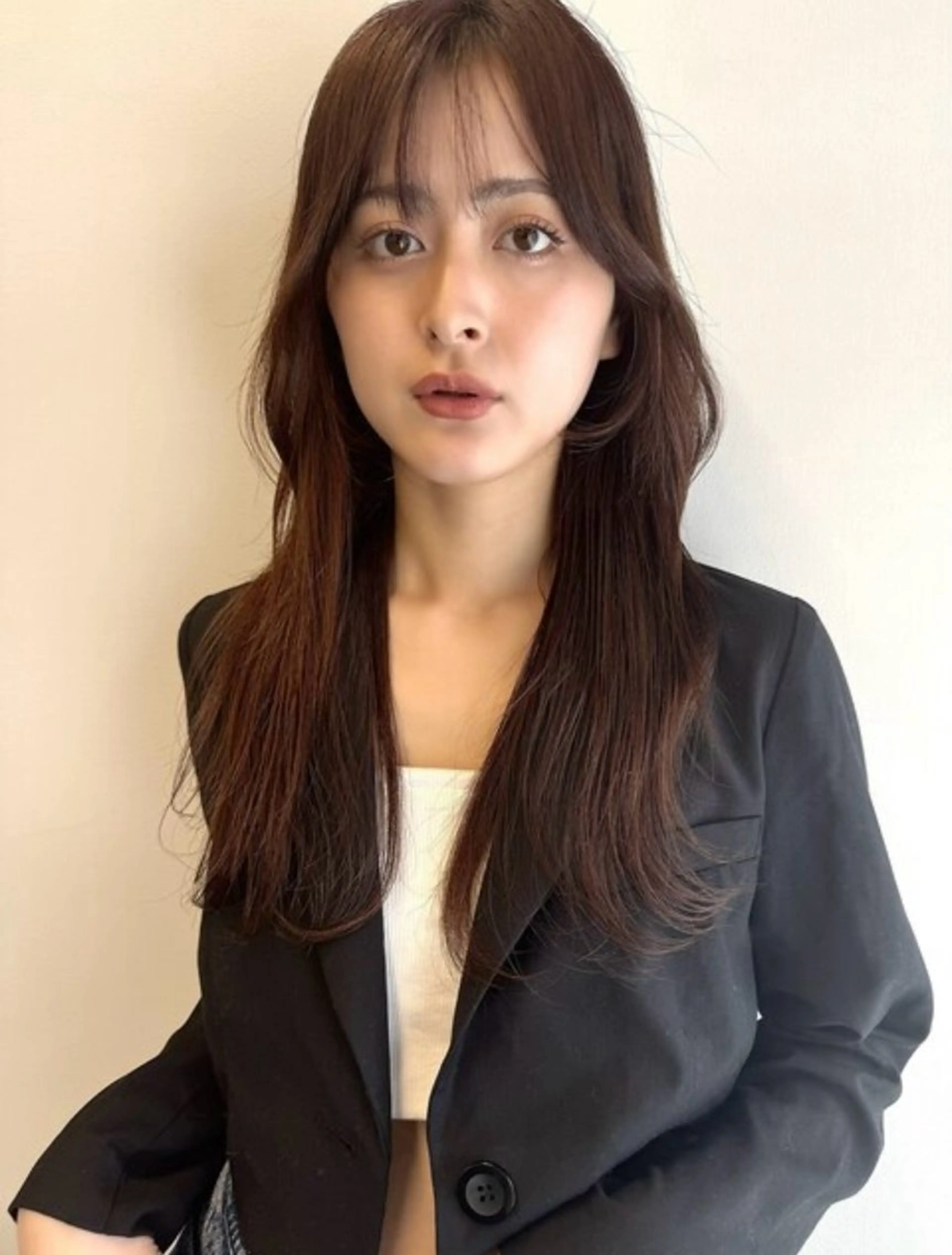 ロング カラー イルミナカラー トリートメント モデル様募集 まなみのヘアスタイル