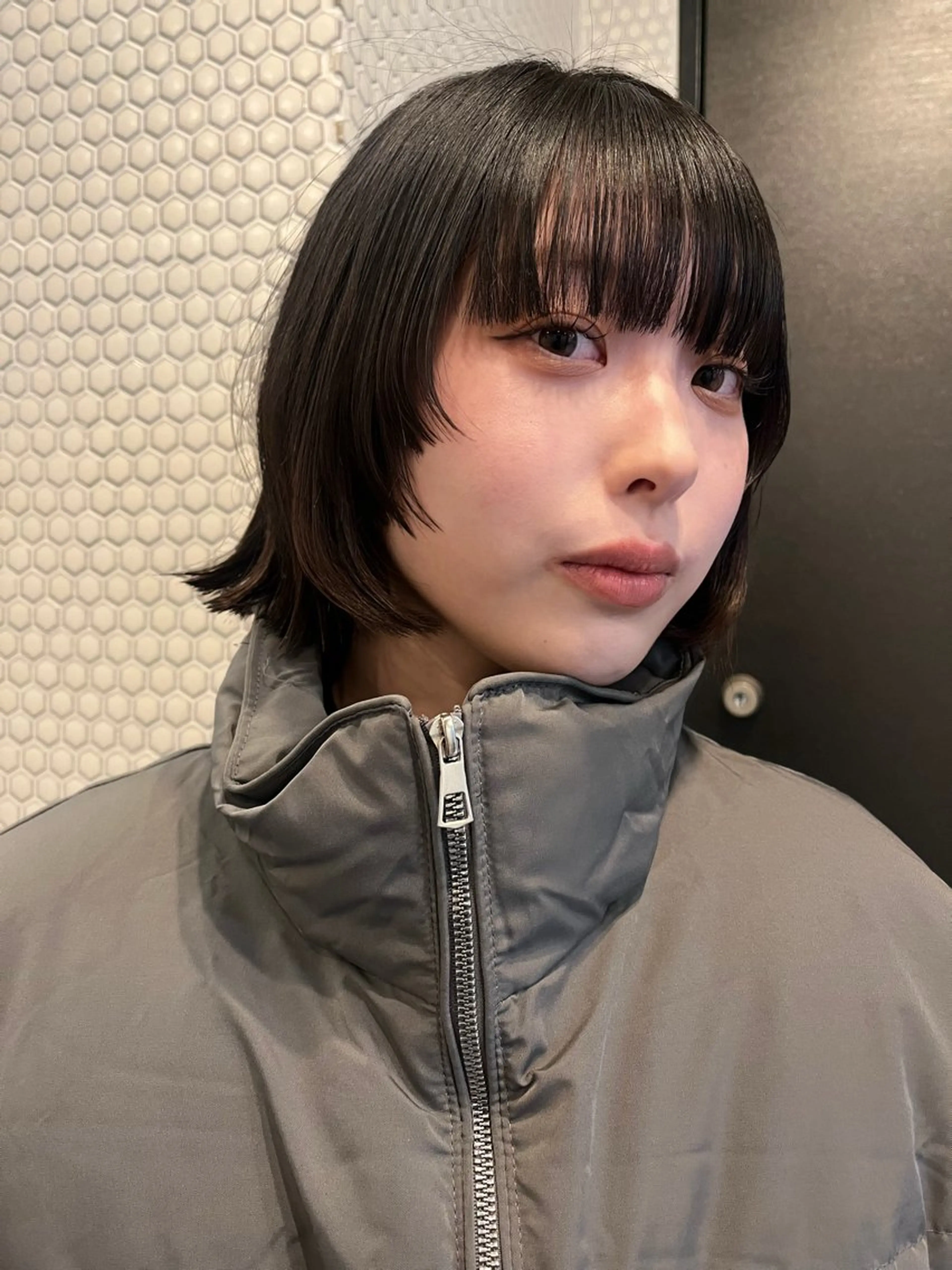 ショート 顔周りカット シャギー レイヤー/暖色/ 髪質改善/永礼芳果のヘアスタイル