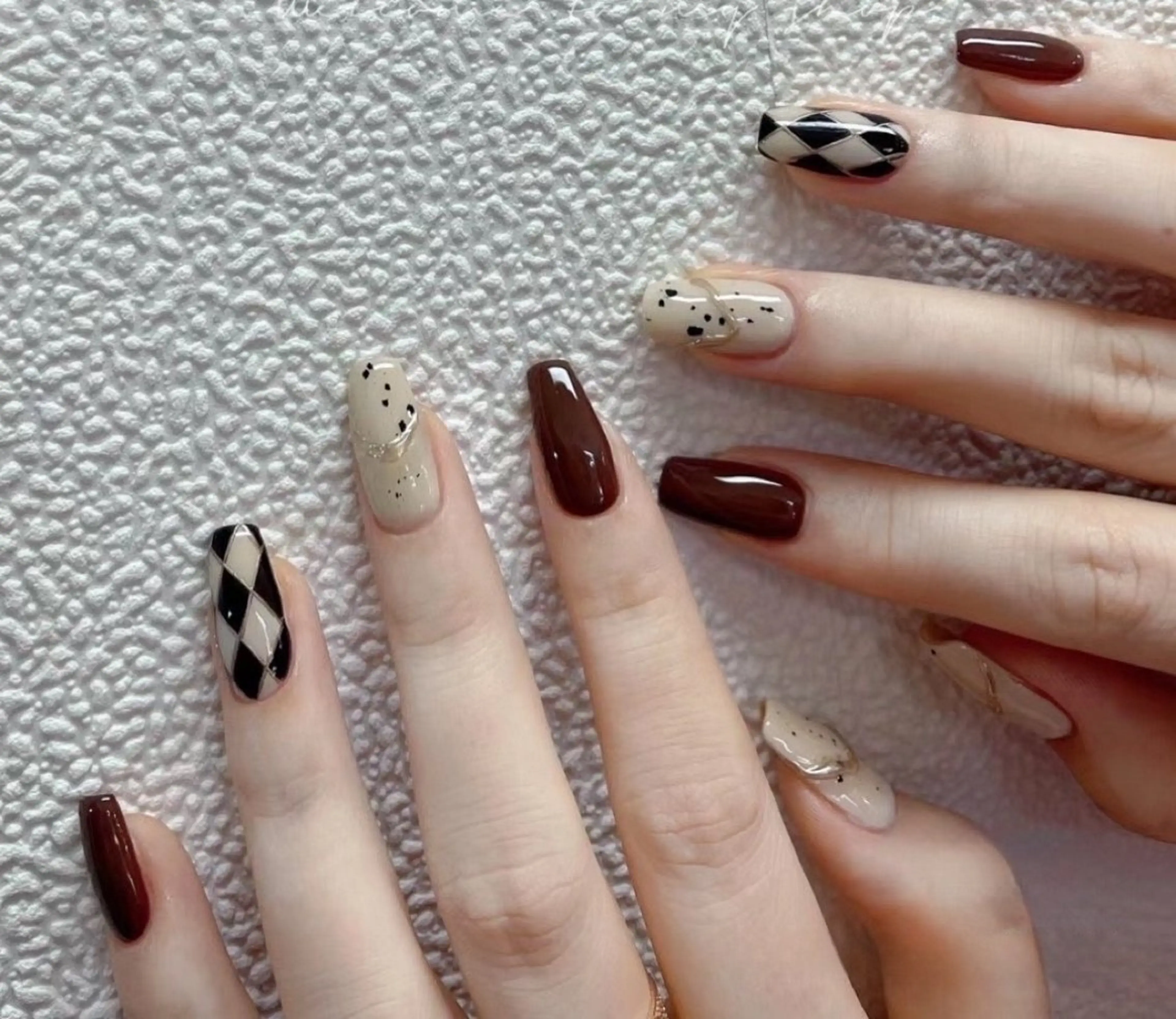 ネイル ハンドネイル BETTER ME ネイルサロン池田公園のネイルデザイン