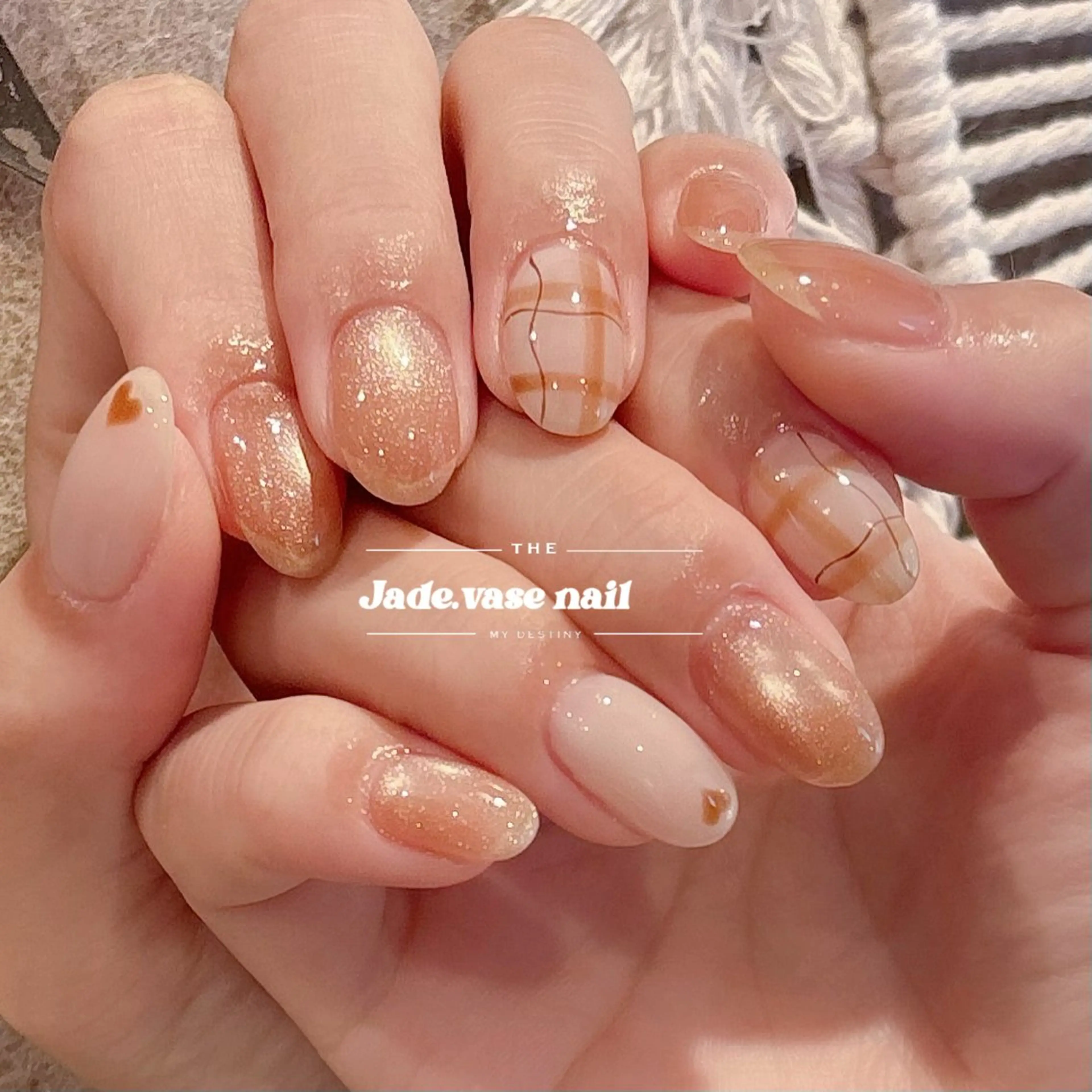 ネイル ハンドネイル ハンドケア ✰Jade.vase 銀座一丁目・東銀座のネイルデザイン