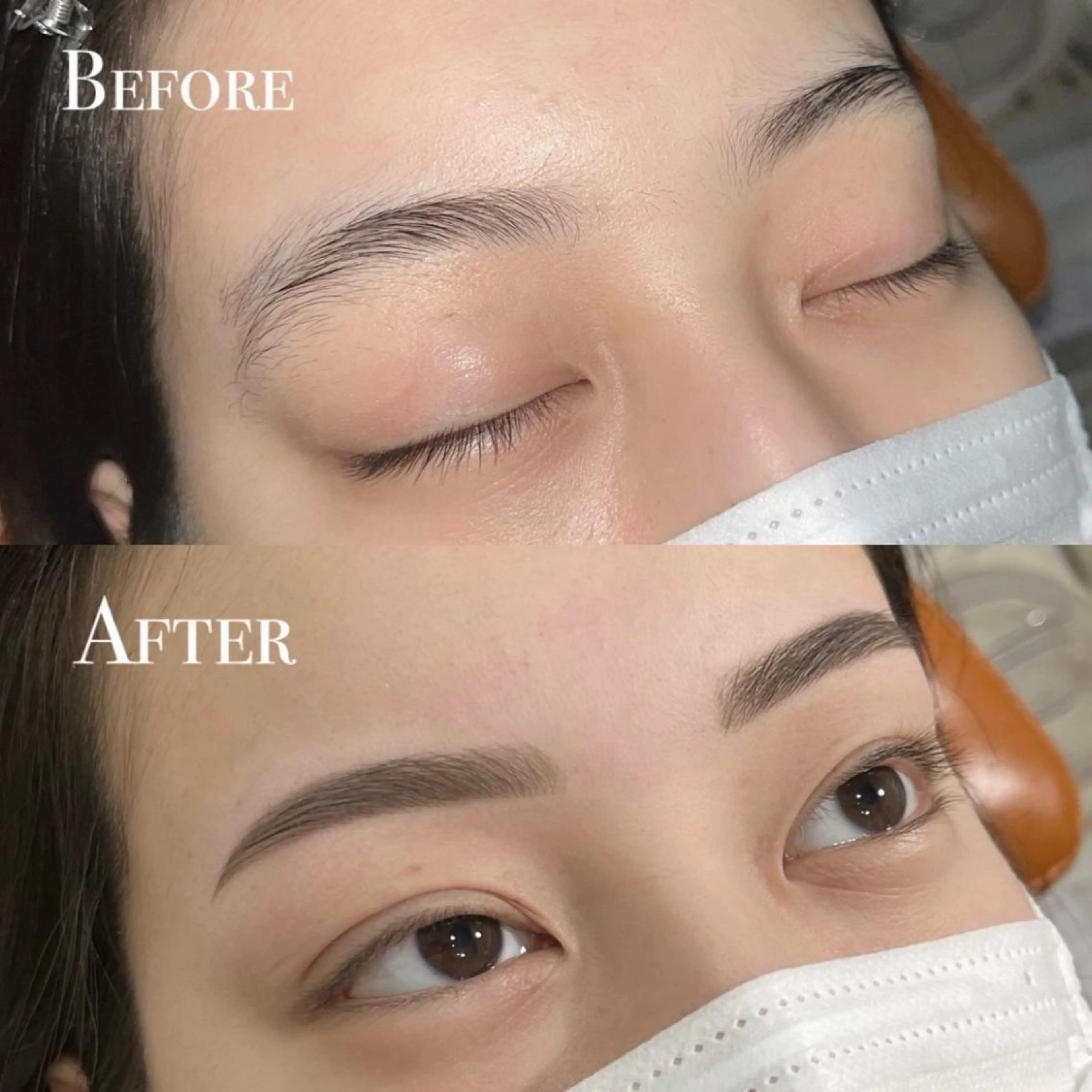 🥥アイブロウwax / 間引きあり✨《施術時間：75分》の写真