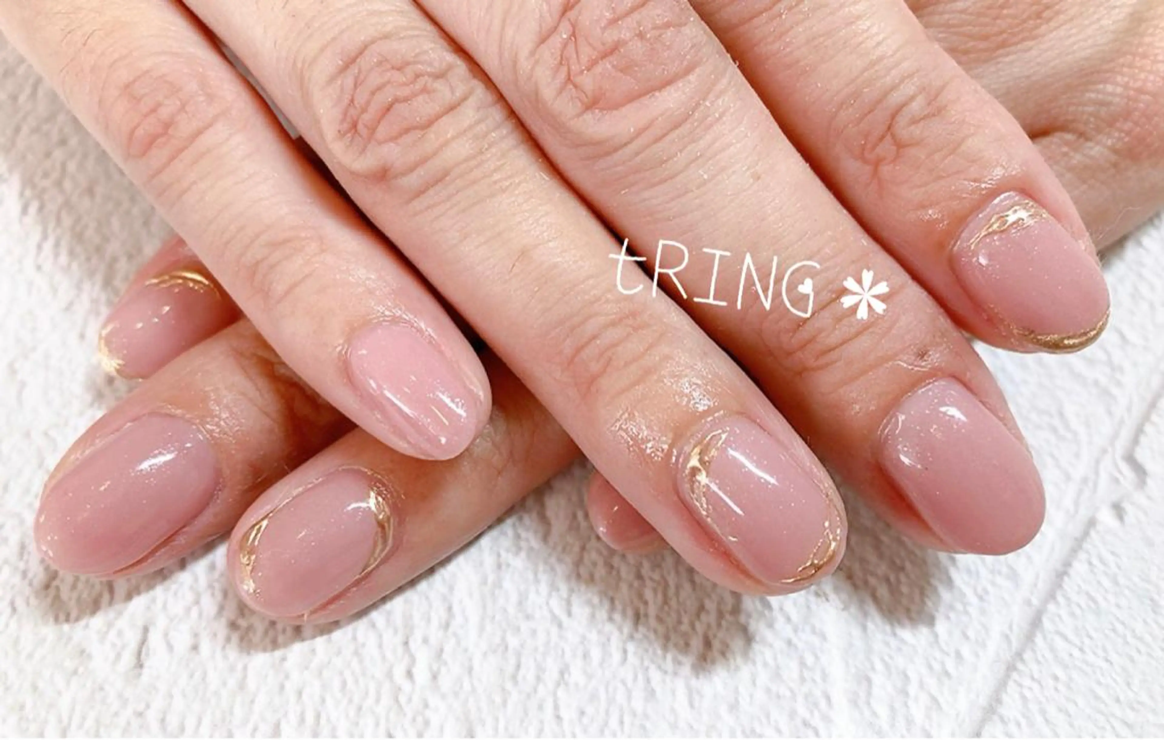 ネイル ハンドネイル tRING＊ しいの木台のネイルデザイン