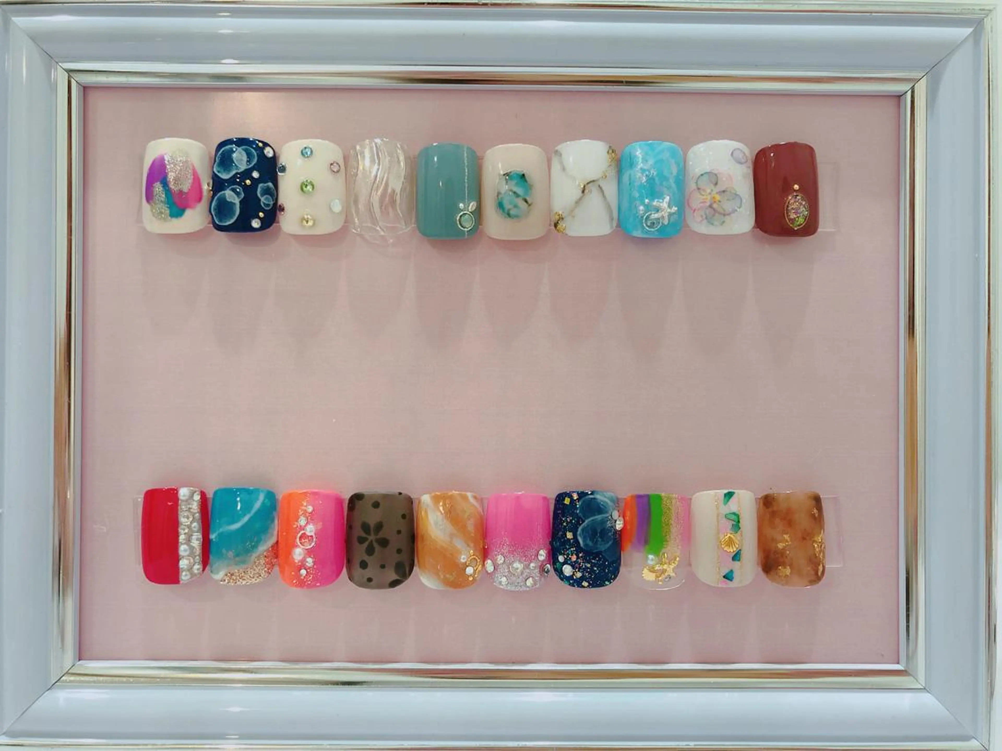 ネイル a:Qネイル /久米川のネイルデザイン